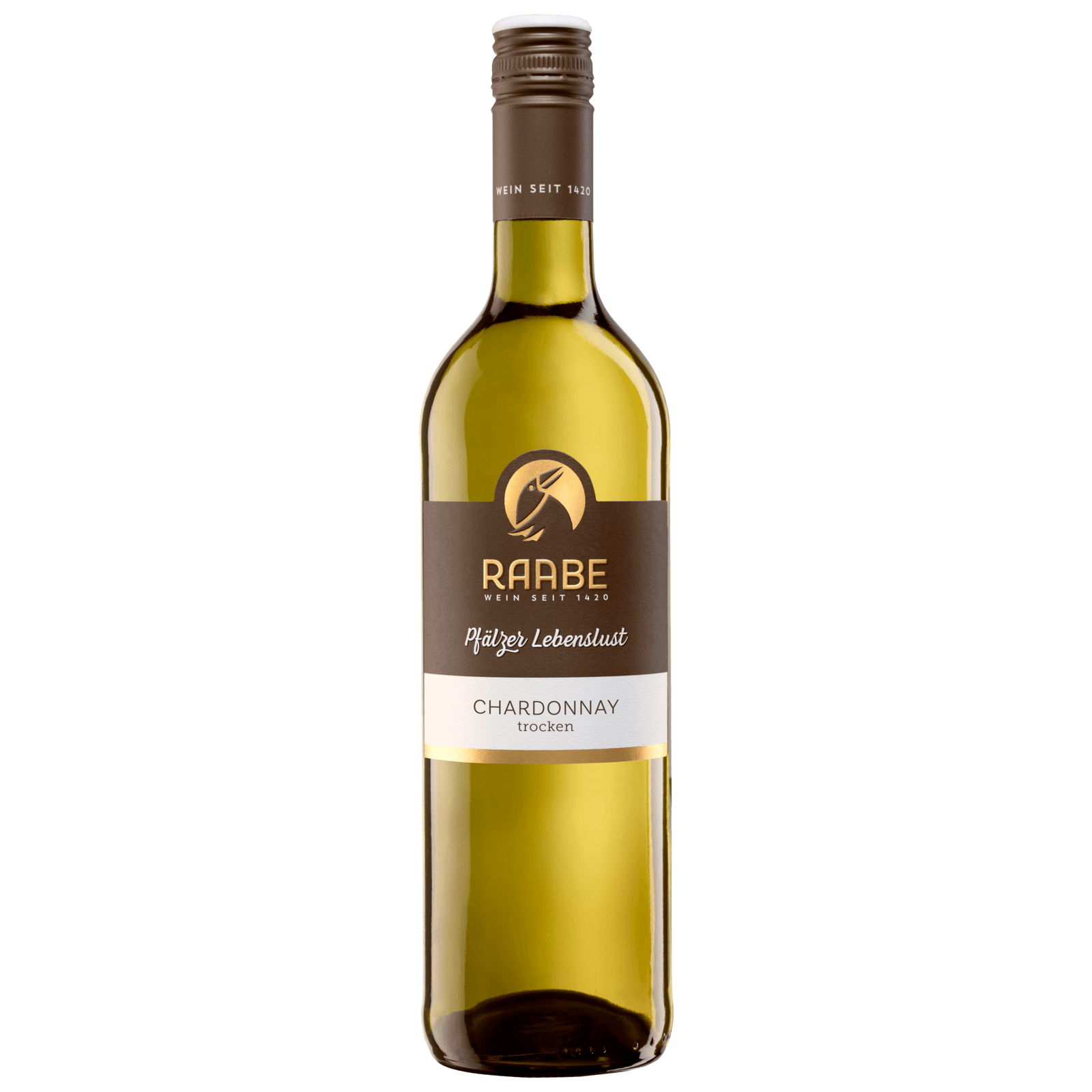 Raabe Weißwein Chardonnay trocken 0,75l  für 6.49 EUR