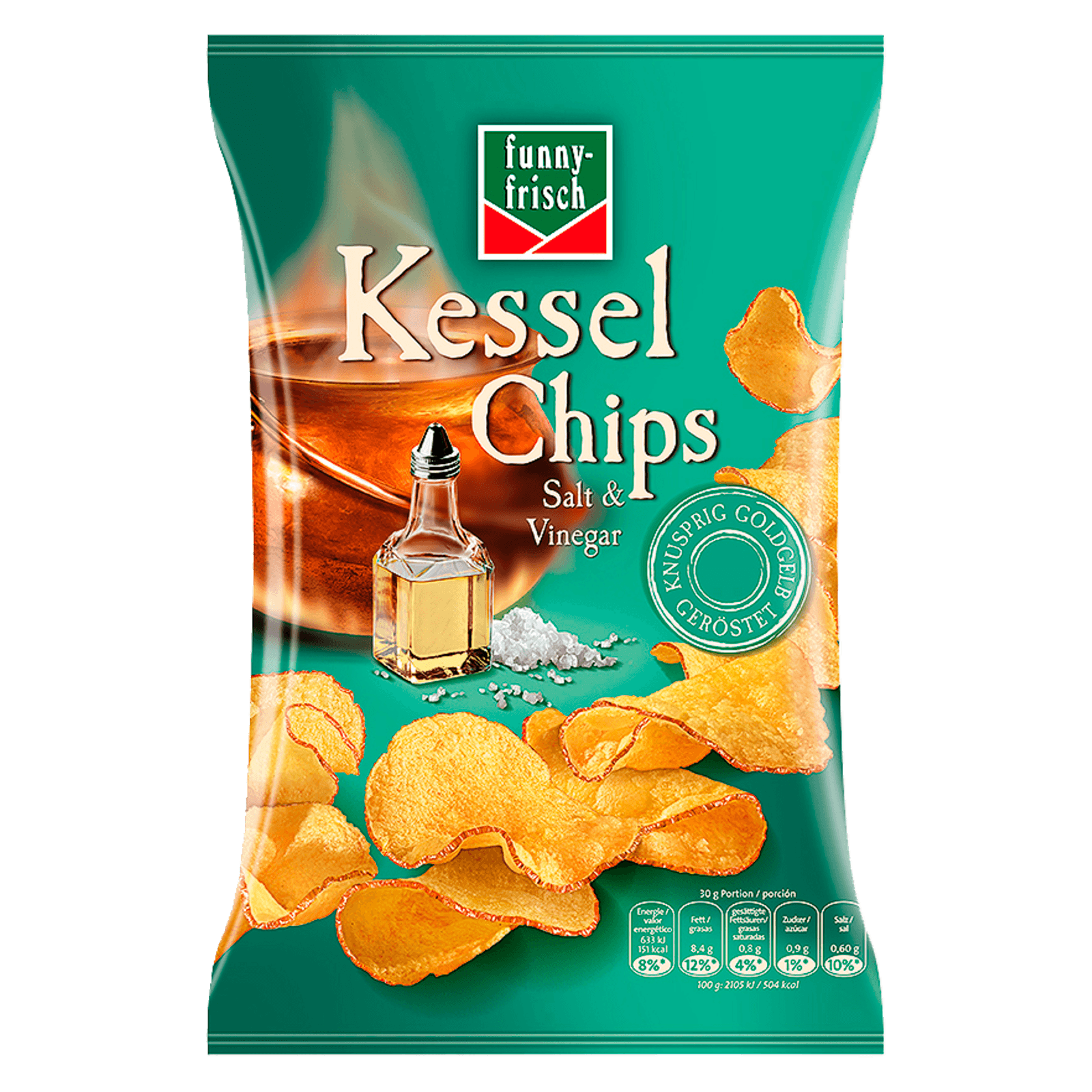 Funny-frisch Kessel Chips Salt & Vinegar 120g