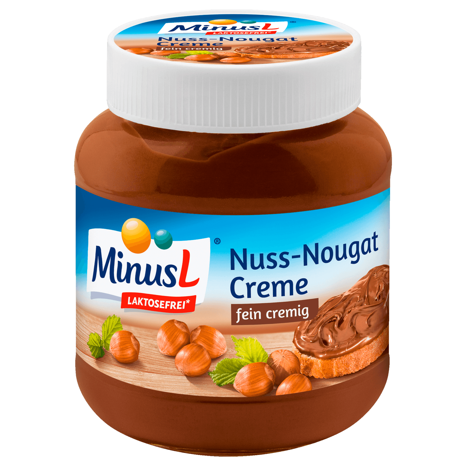 MinusL Nuss-Nougat-Creme 400g bei REWE online bestellen!