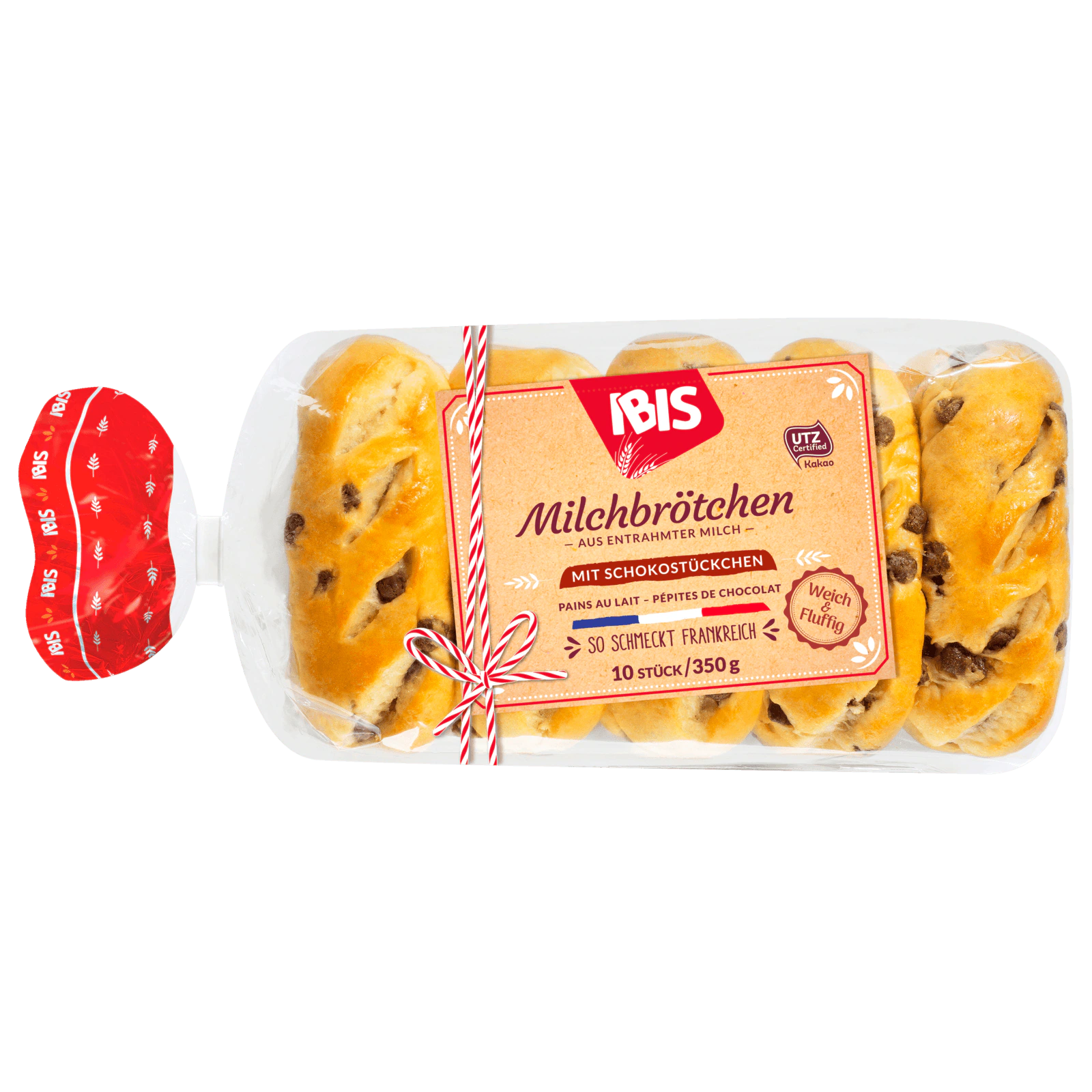 Ibis Milchbrötchen mit Schokostücken 350g  für 2.49 EUR