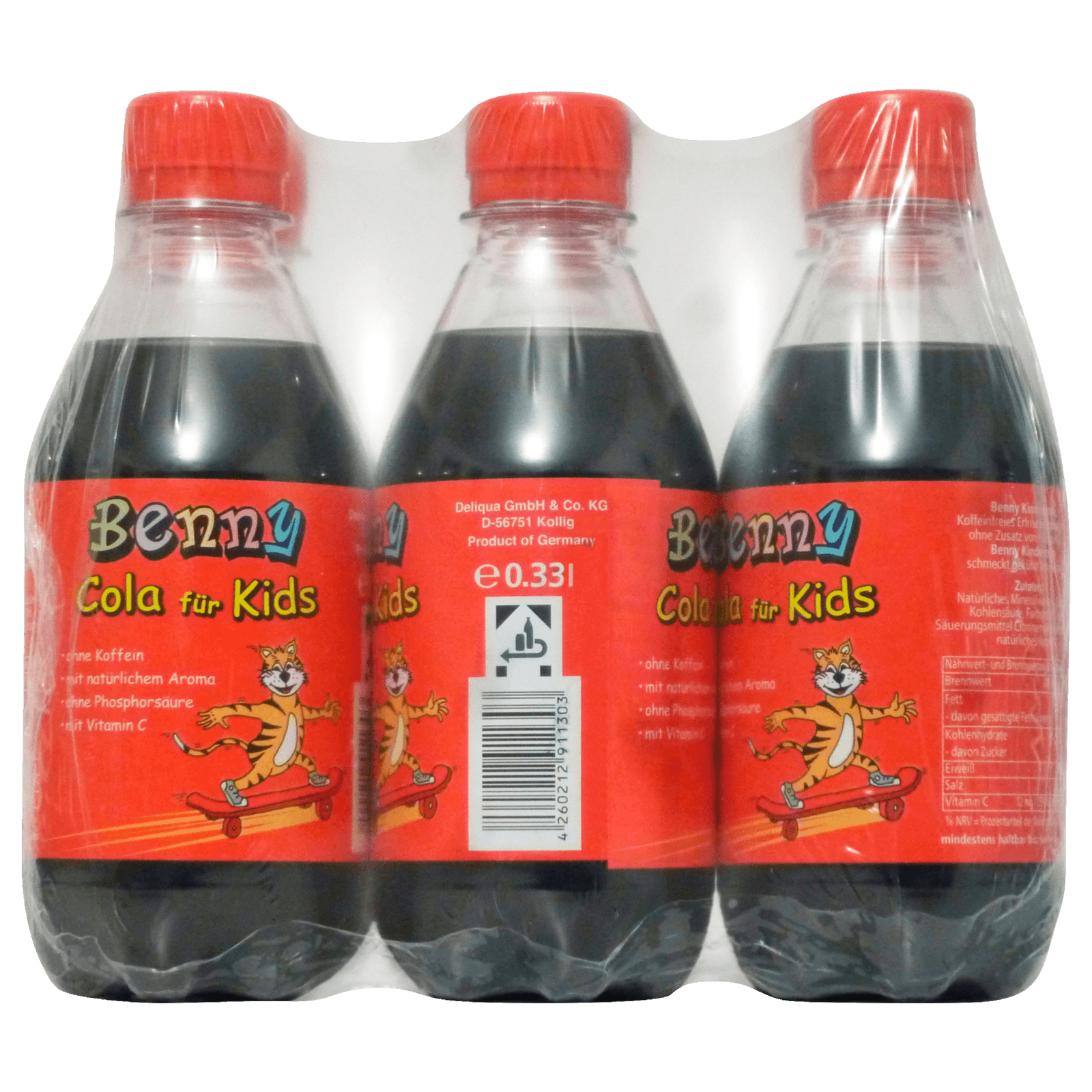 Benny Cola für Kids 6x0,33l bei REWE online bestellen!