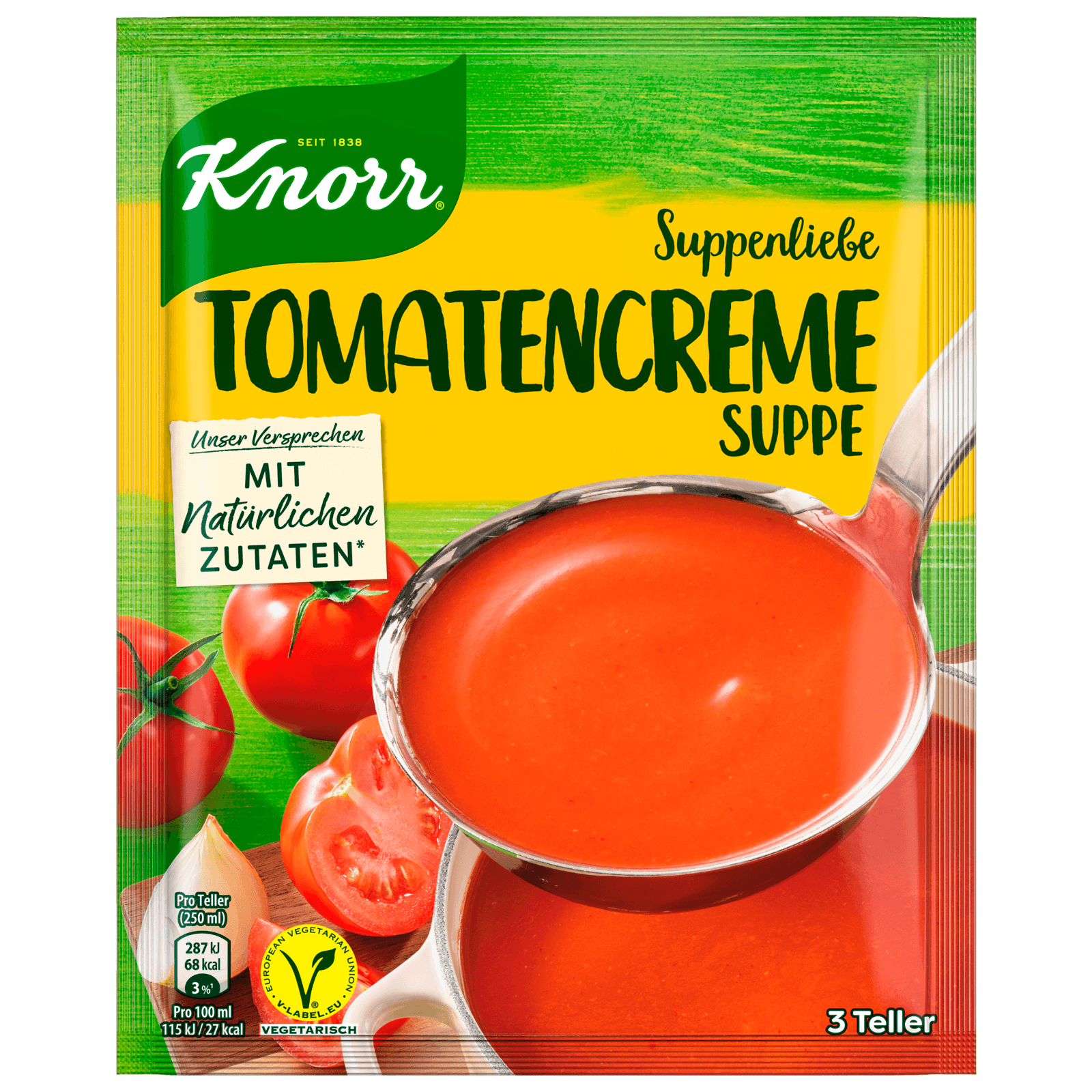 Knorr Suppenliebe Tomatencreme-Suppe 750ml bei REWE online bestellen!