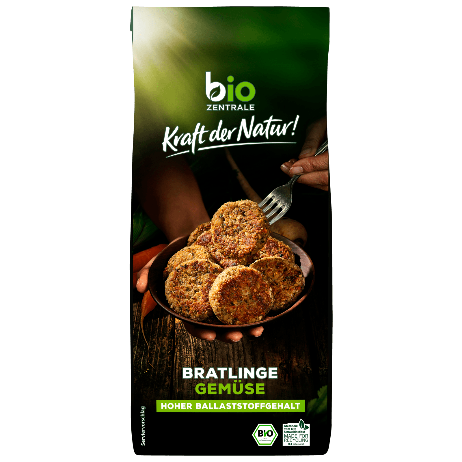 Biozentrale Bio Bratlinge Gemüse 300g  für 2.99 EUR