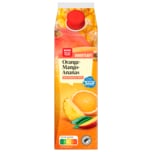 REWE Beste Wahl Orange-Mango-Ananas 1l