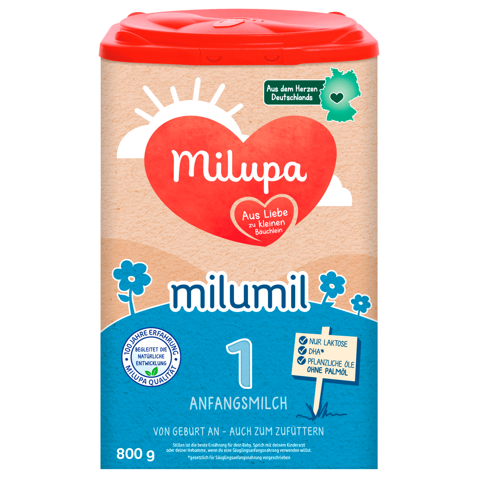 JOIOBO Baby-Milchpulver-Formelspender Süßigkeiten 4-lagig Aufbewahrungsbehälter für Reisen und Outdoor blau für Getreide Milchpulver tragbarer Snack-Aufbewahrungsbehälter Lebensmittel 480 ml 