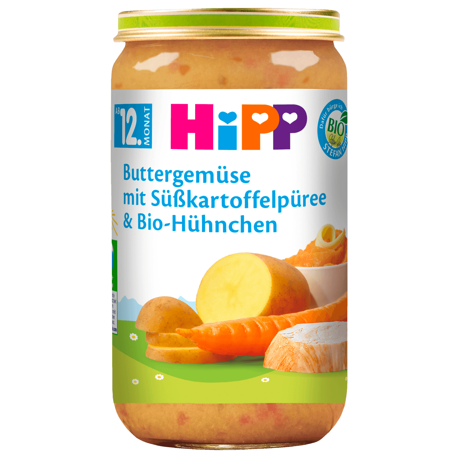 Hipp Buttergemüse-Süßkartoffel Bio-Hühnchen 250g