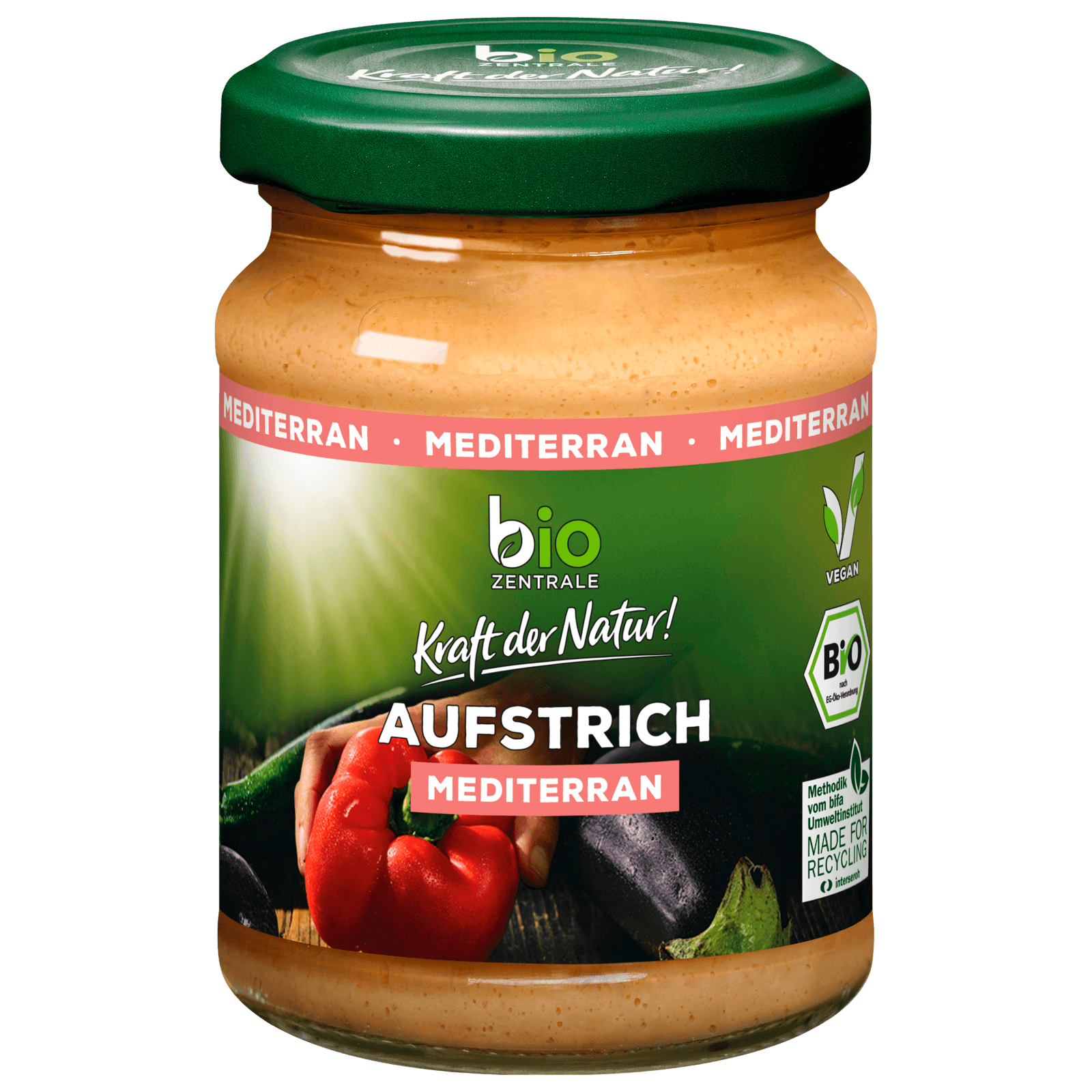 Biozentrale Bio Brotaufstrich mediterran 125g