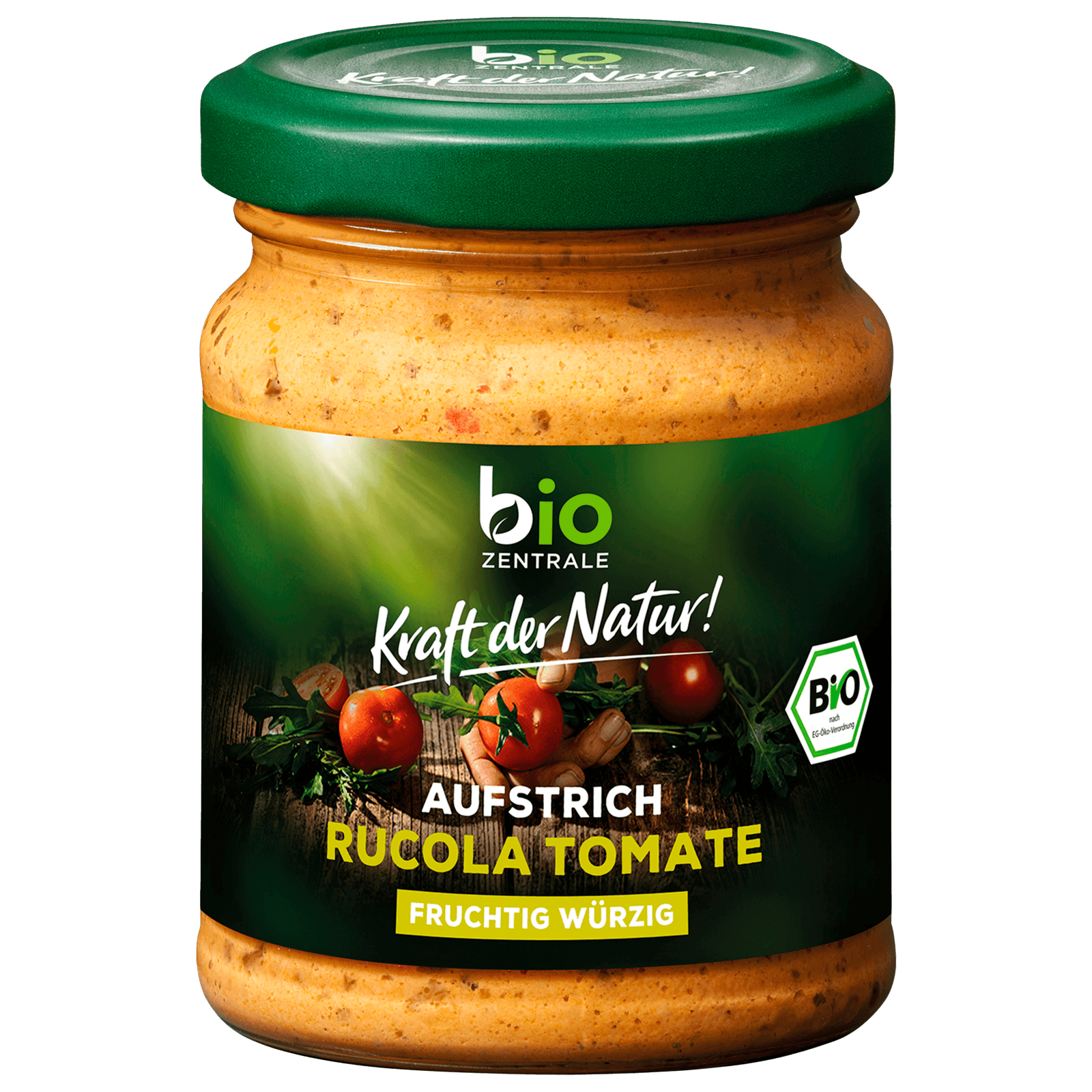 Biozentrale Bio Brotaufstrich Rucola-Tomate 125g