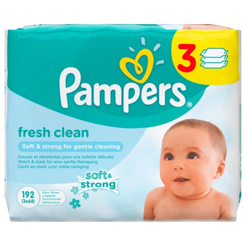 Pampers Feuchte Tücher Fresh Clean Sparpack