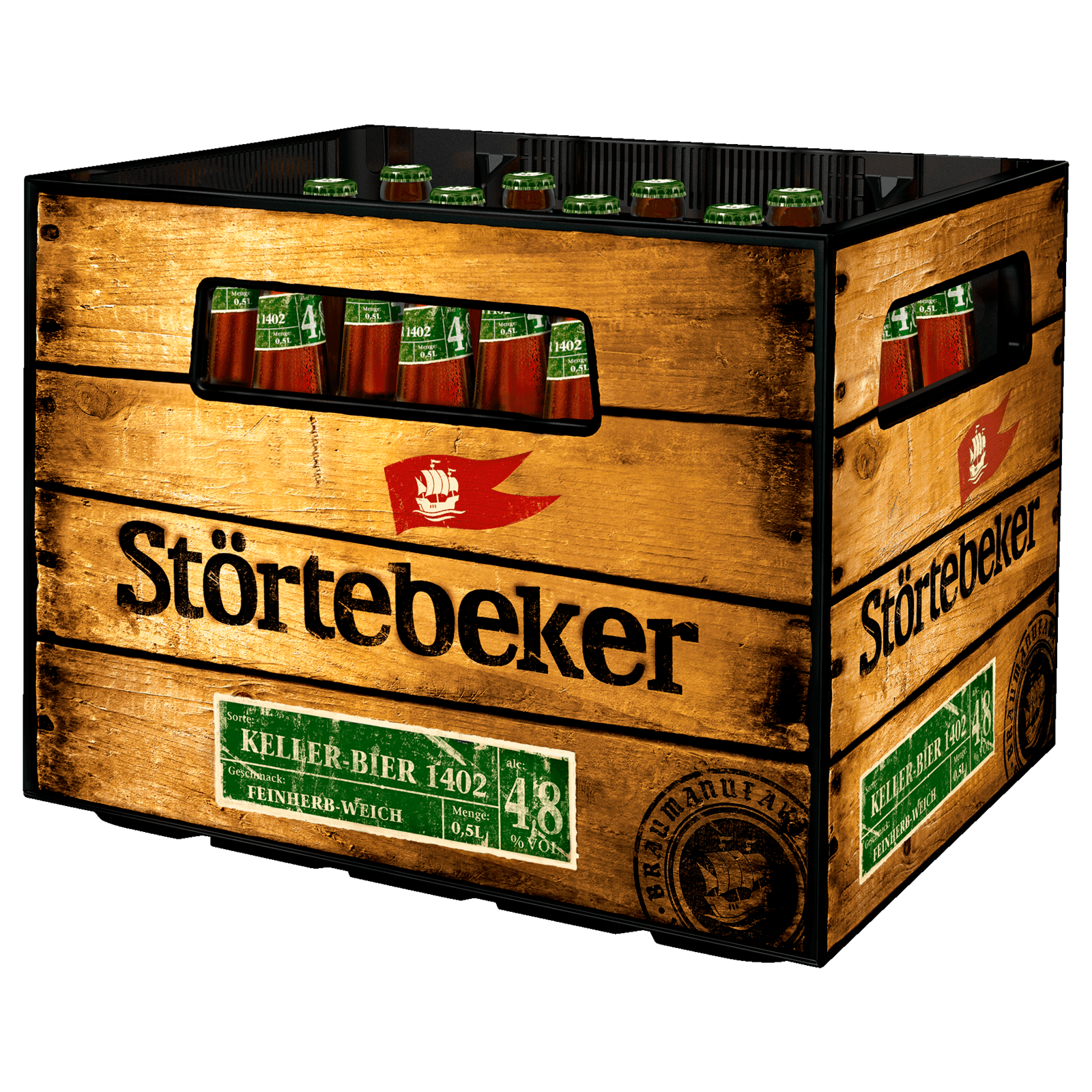 Störtebeker Kellerbier 1402 Bio 20x0,5l  für 21.99 EUR