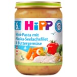 Hipp Pasta mit Seelachsfilet und Gemüse 190g