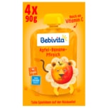 Bebivita Kinder-Spaß Apfel-Banane-Pfirsich 4x90ml