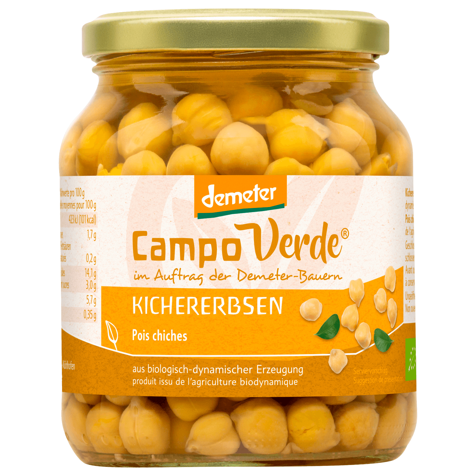 Campo Verde demeter Bio Kichererbsen kochfertig 230g bei