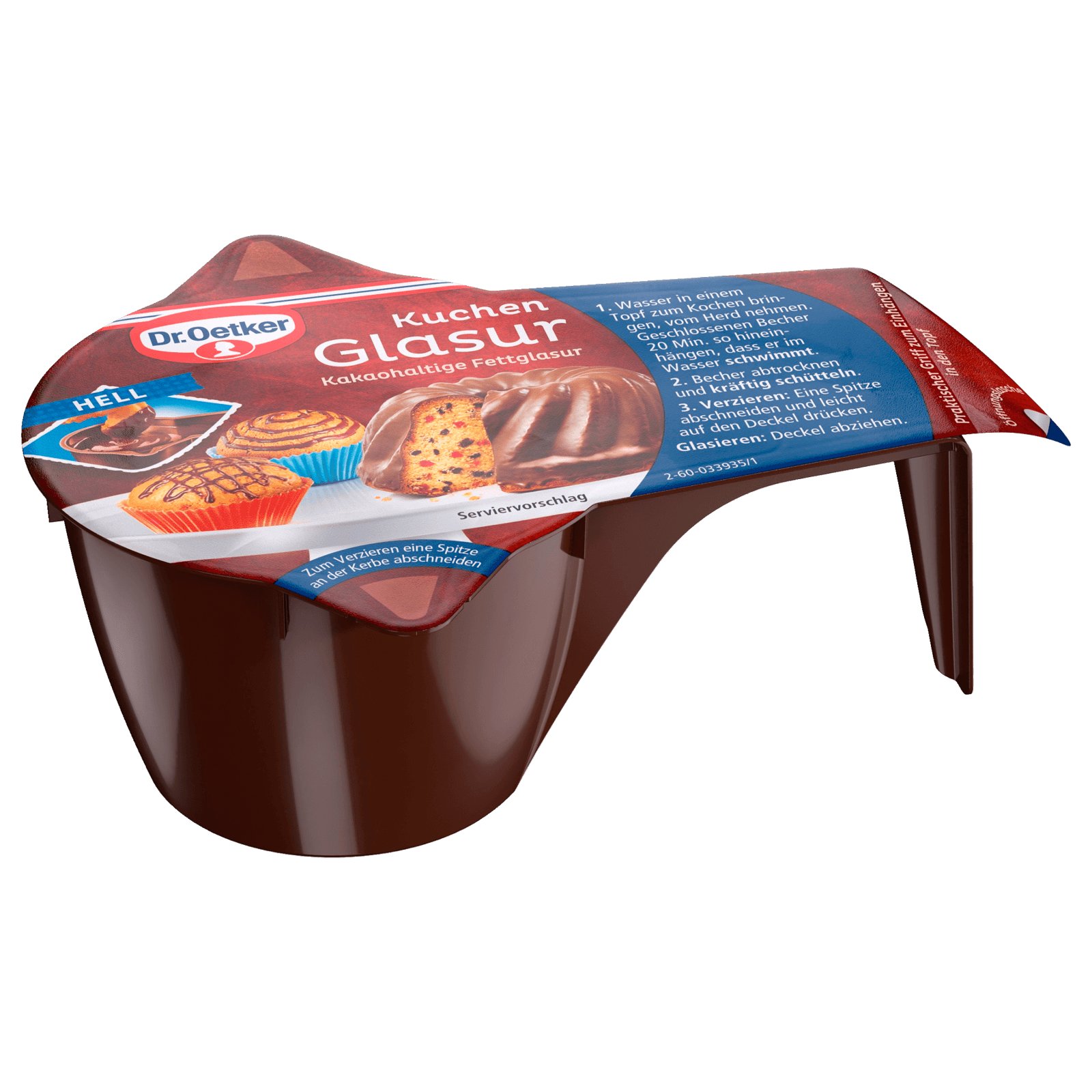 Dr. Oetker Kuchenglasur hell im Becher 125g bei REWE online bestellen!