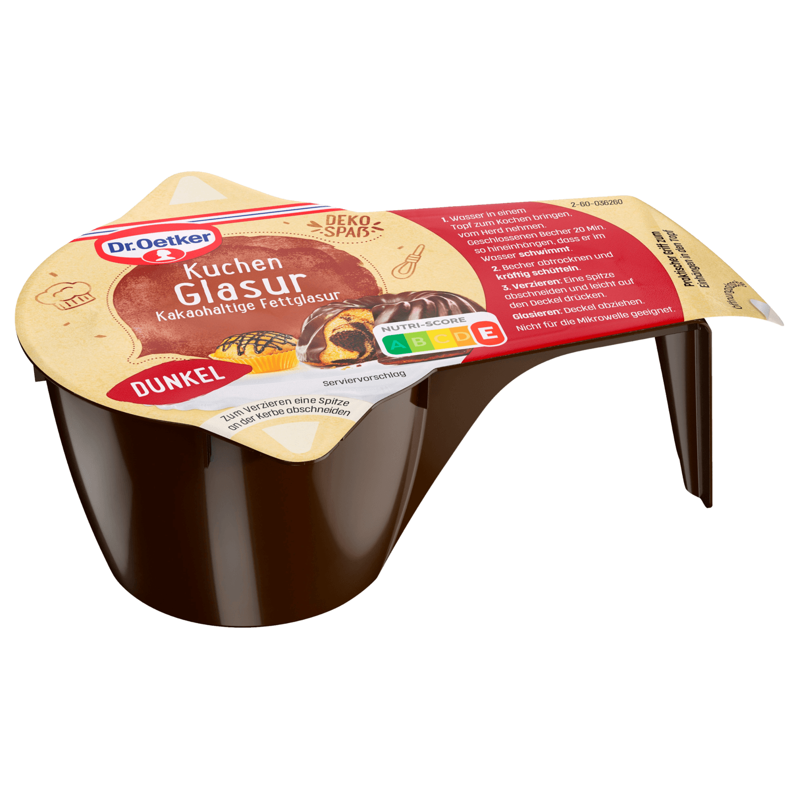 Dr. Oetker Kuchenglasur dunkel 125g bei REWE online bestellen!