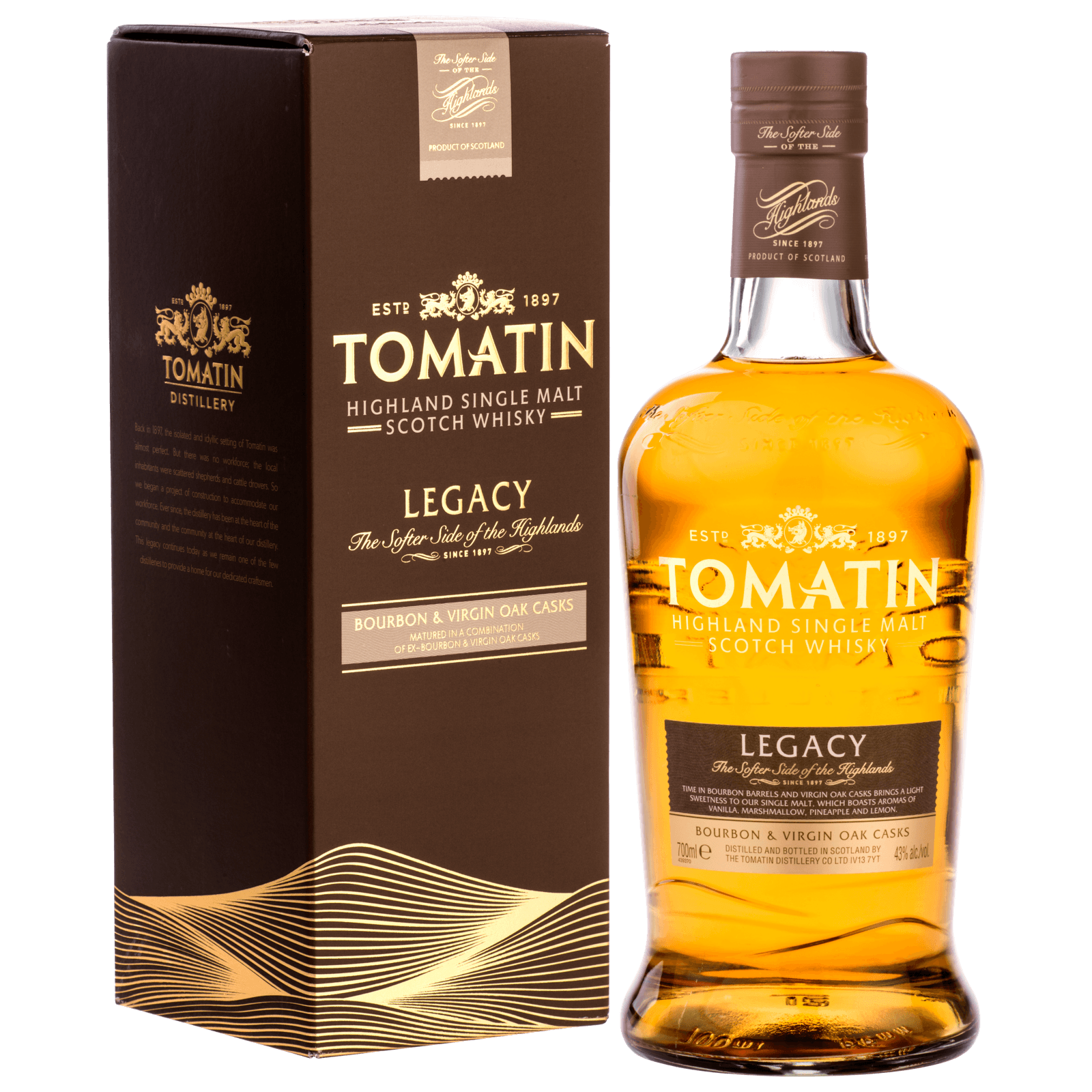 Tomatin Highland Single Malt Scotch online Legacy bestellen! 0,7l REWE Whisky bei