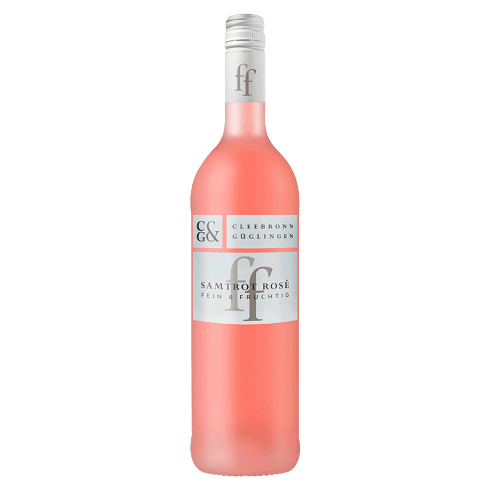 Cleebronn Güglingen Rosé Samtrot Qualitätswein halbtrocken 0,75l  für 5.79 EUR