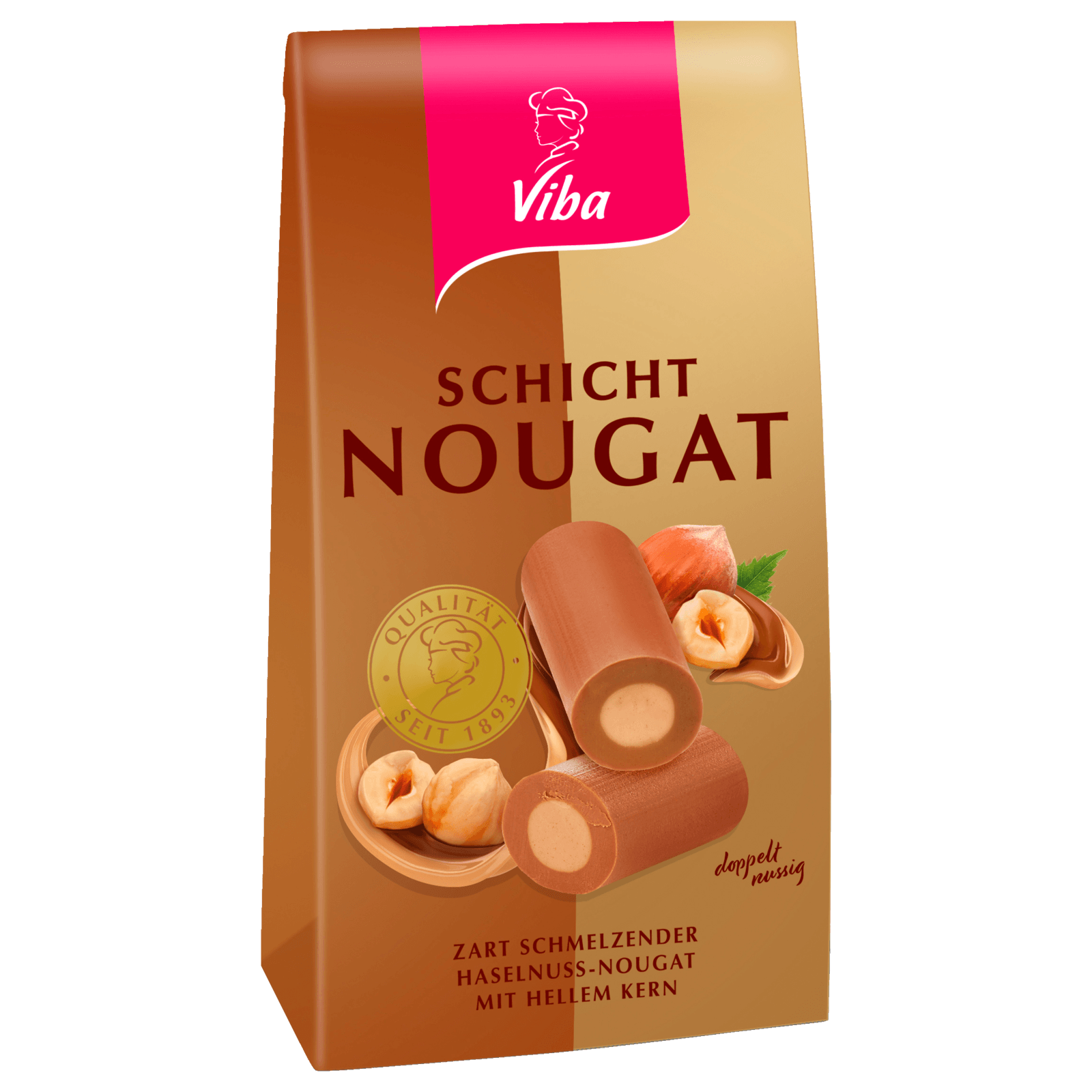 Viba Schicht-Nougat Röllchen 100g bei REWE online bestellen!