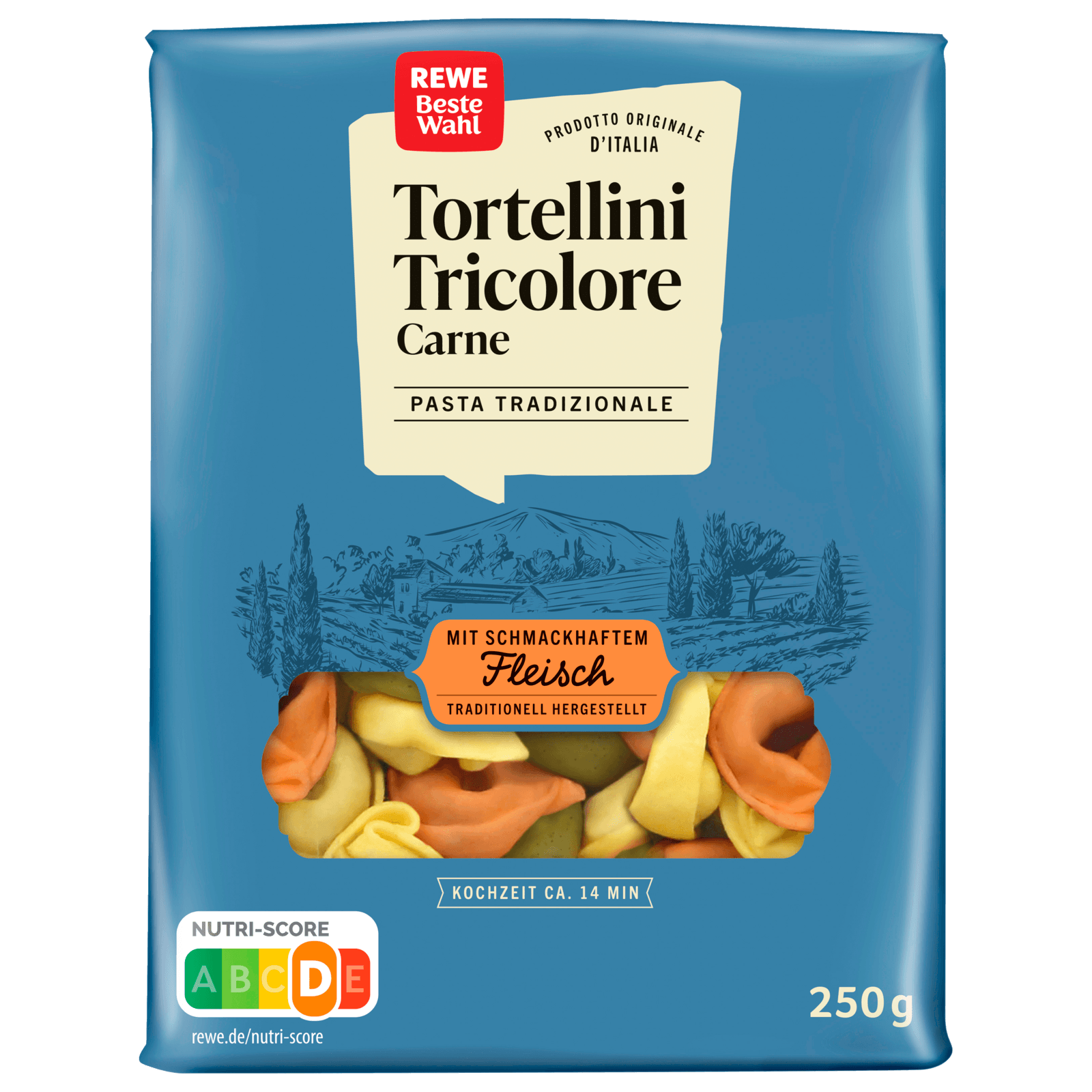 REWE Beste Wahl Tortellini bunt 250g