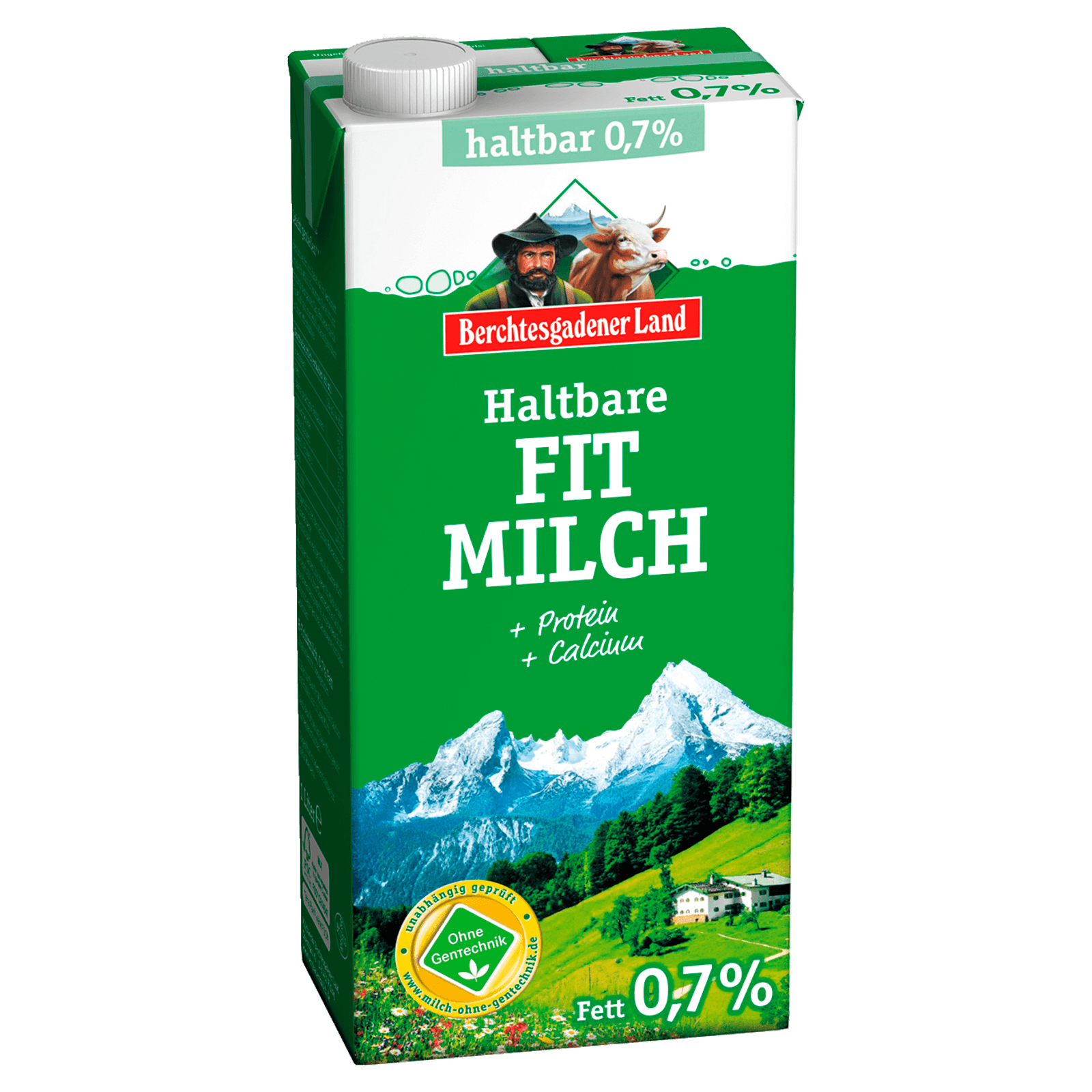 Berchtesgadener Land Haltbare Bergbauern Frühstücksmilch 0,7% 1l  für 1.39 EUR