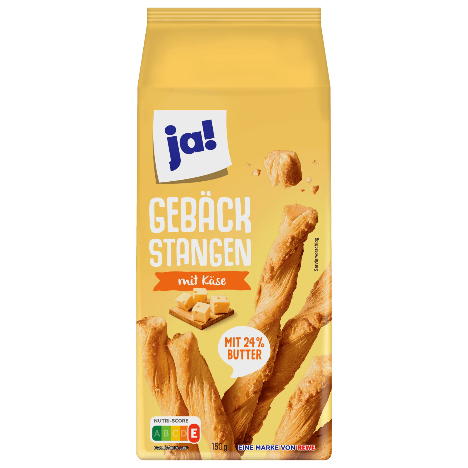 ja! Käse-Gebäckstangen 150g