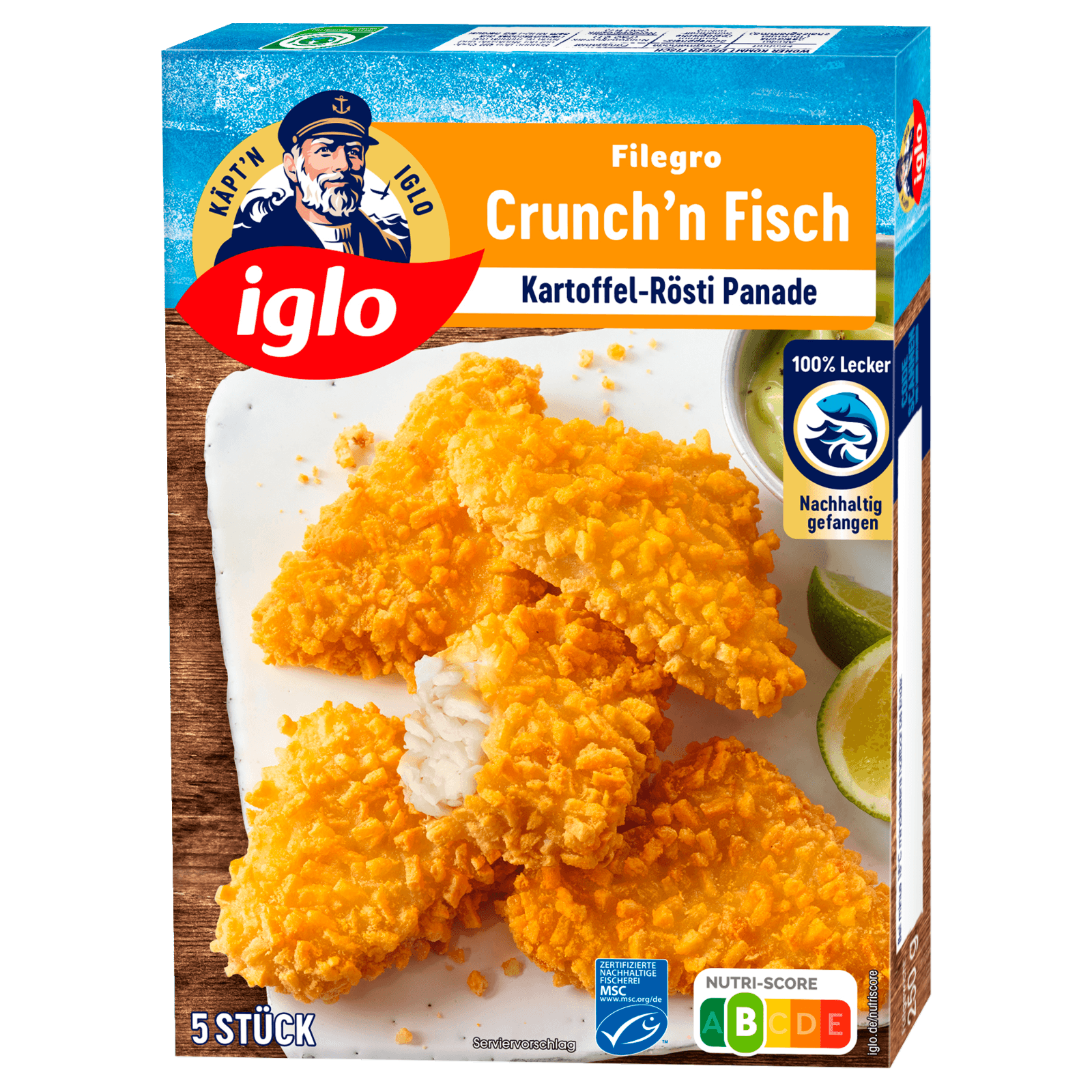 Iglo Filegro Crunch 'n' Fisch 250g  für 4.89 EUR