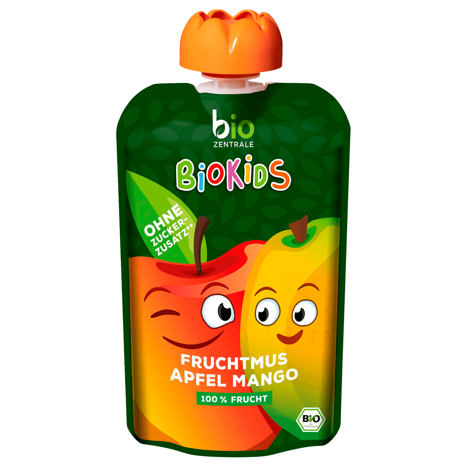 Bio Zentrale BioKids Fruchtmus Apfel-Mango 90g bei REWE online bestellen!