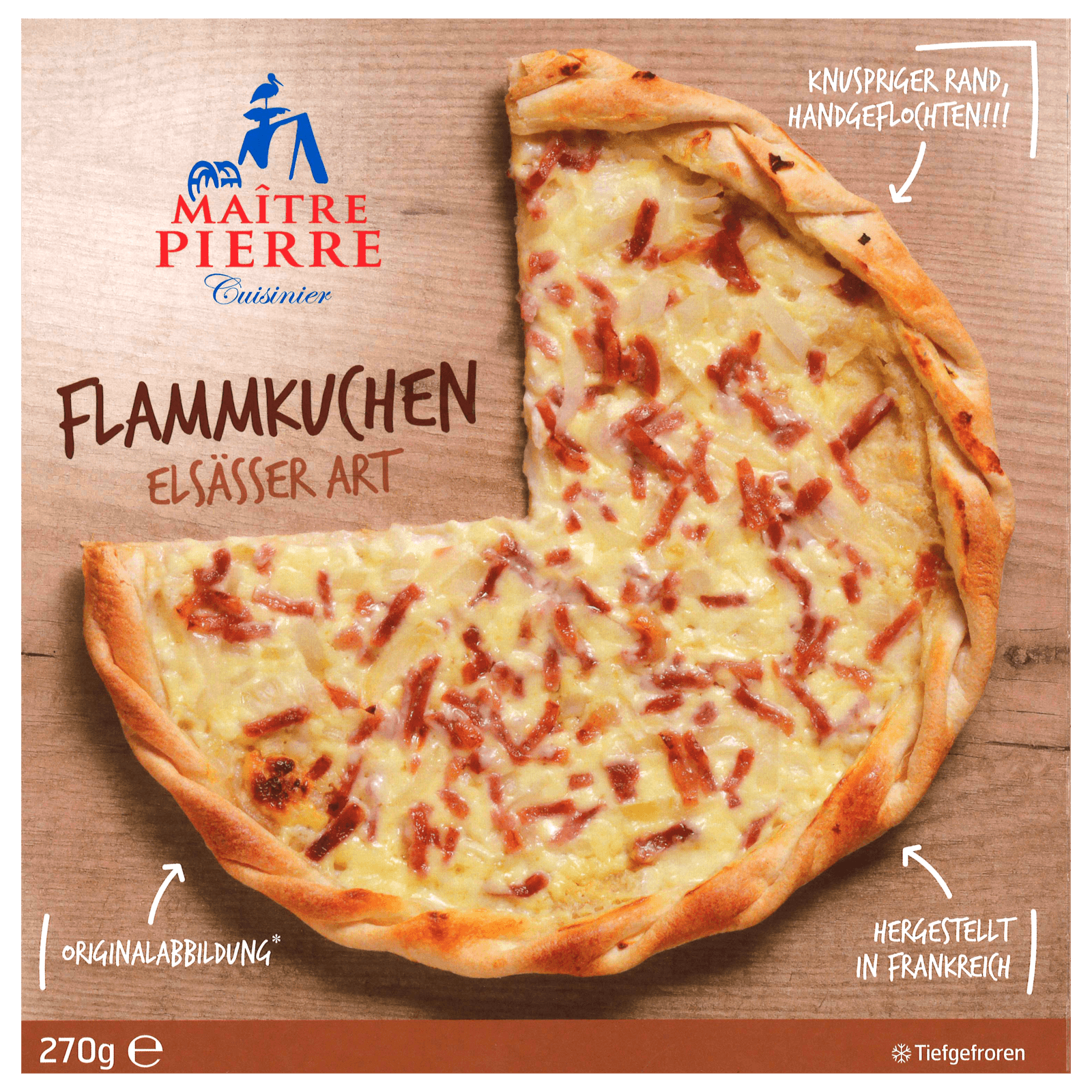 Maitre Pierre Flammkuchen Elsässer Art 270g bei REWE online bestellen!