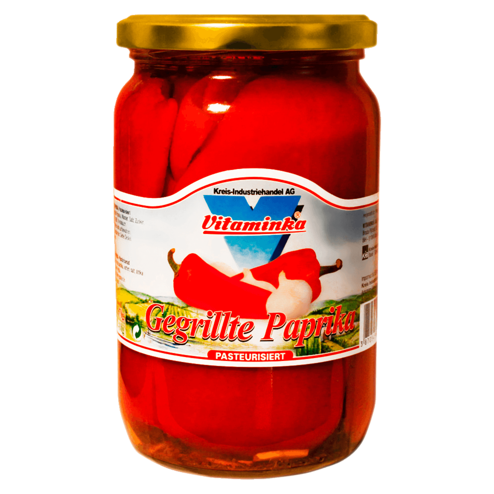 Vitaminka Gegrillte Paprika mit Knoblauch 670g  für 3.29 EUR