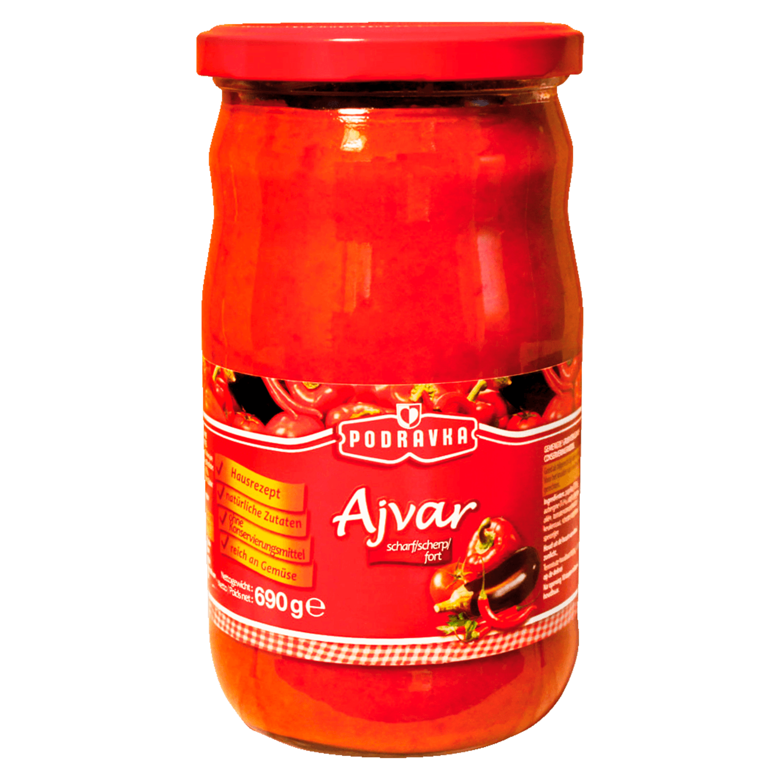 Vitaminka Ajvar scharf 350g bei REWE online bestellen!