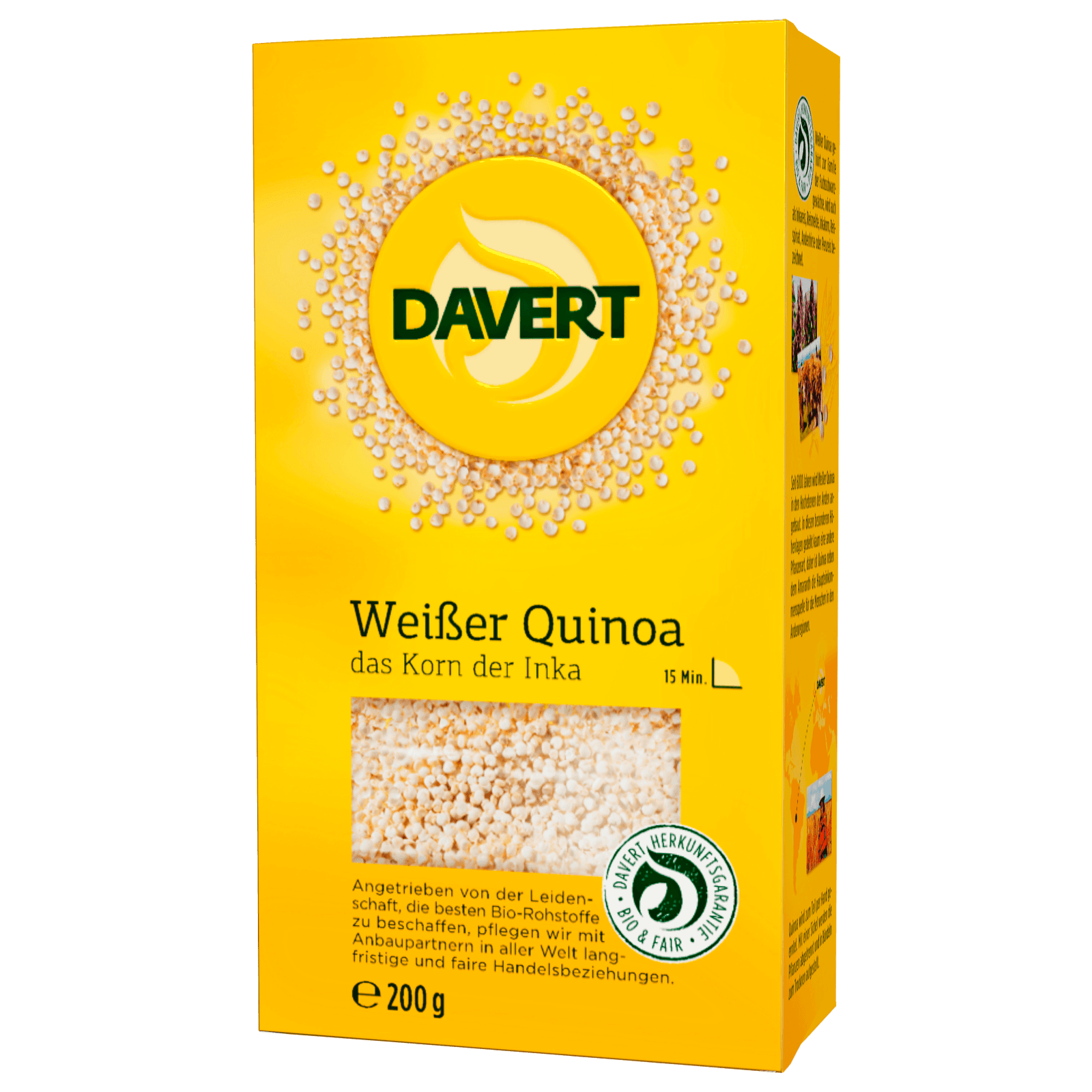 Davert Bio Weißer Quinoa 200g  für 2.99 EUR