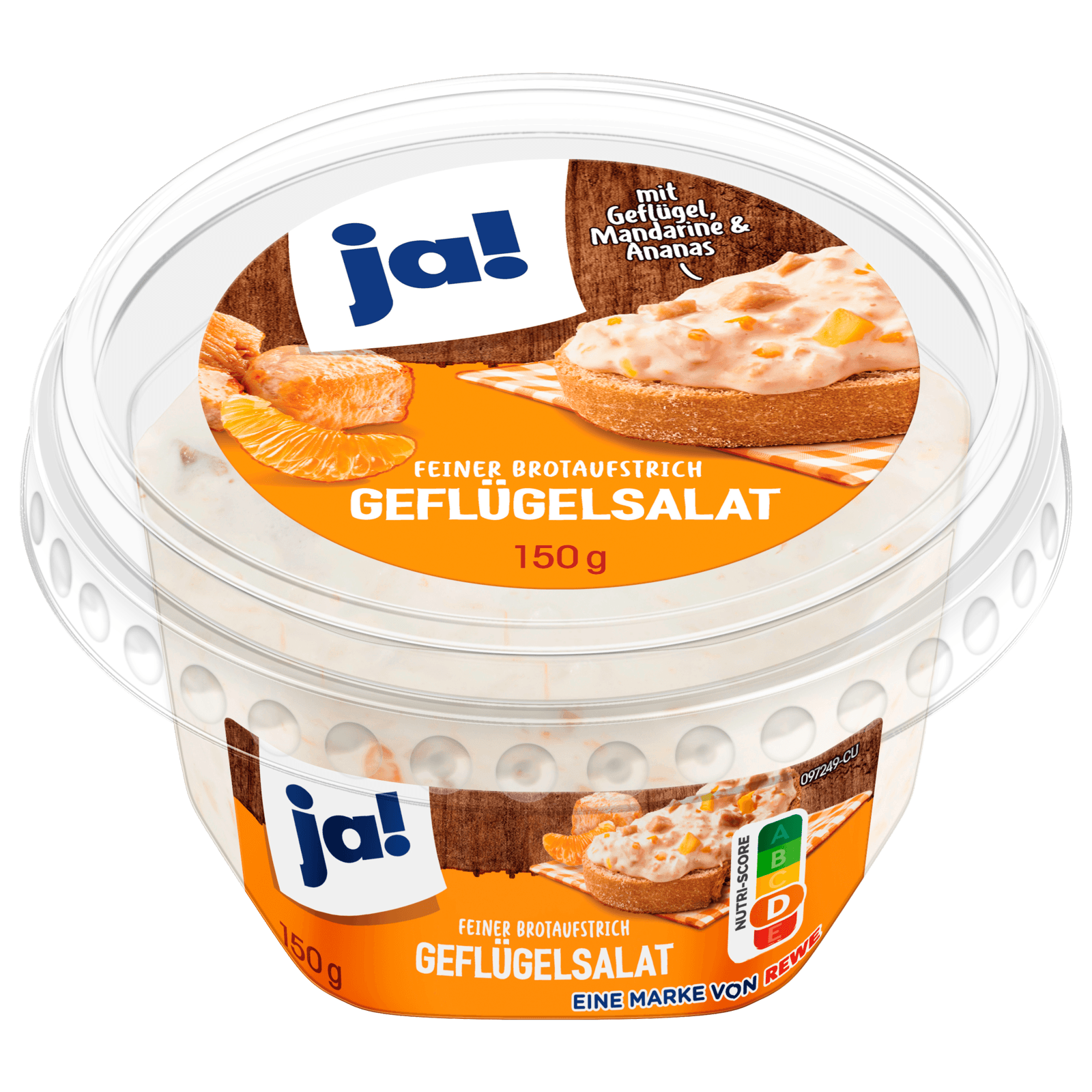 ja! Feiner Brotaufstrich Geflügelsalat 150g