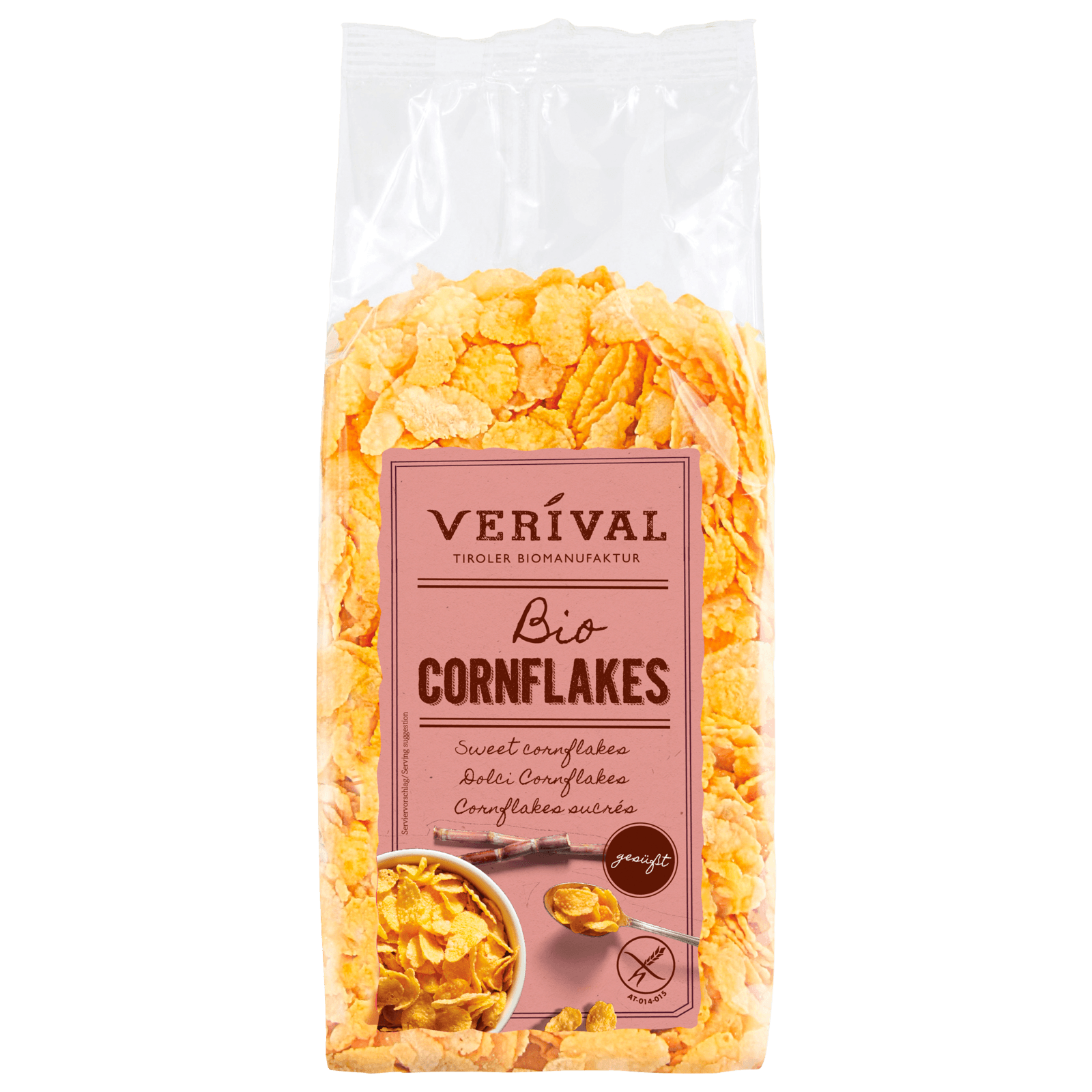 Verival Bio Cornflakes gesüßt 250g  für 2.79 EUR
