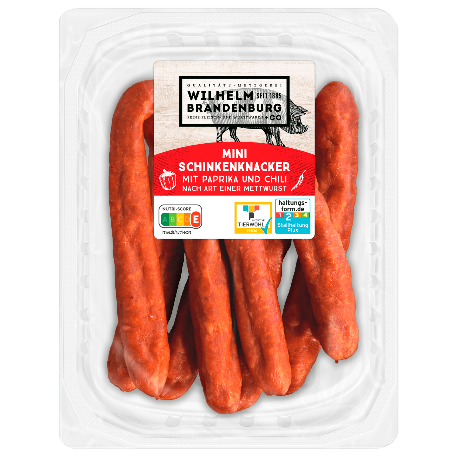 Wilhelm Brandenburg Mini Schinkenknacker Paprika 0g Bei Rewe Online Bestellen