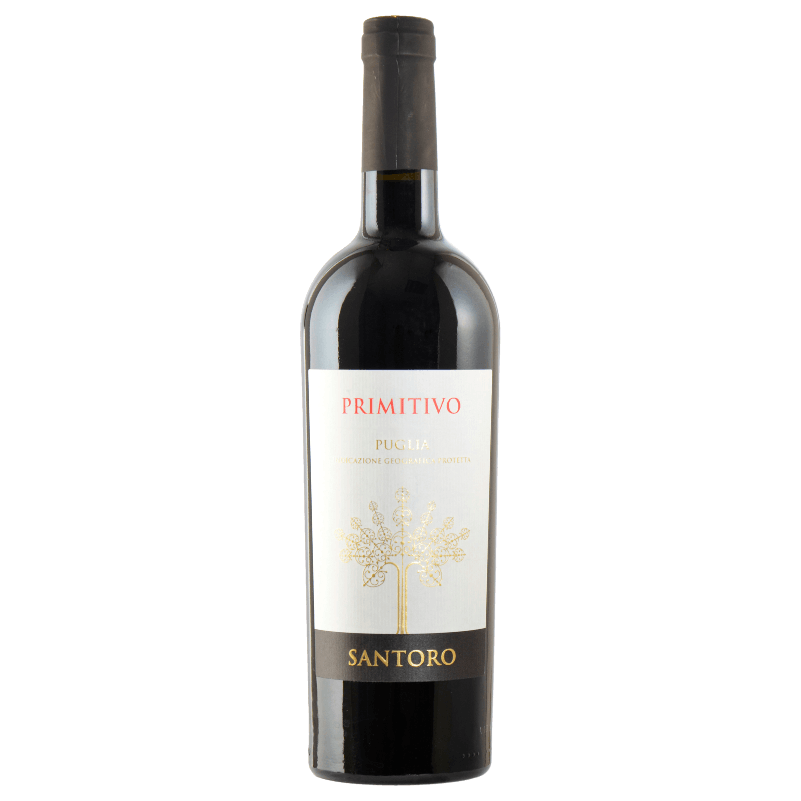 Santoro Rotwein Primitivo Puglia IGP trocken 0,75l  für 5.99 EUR
