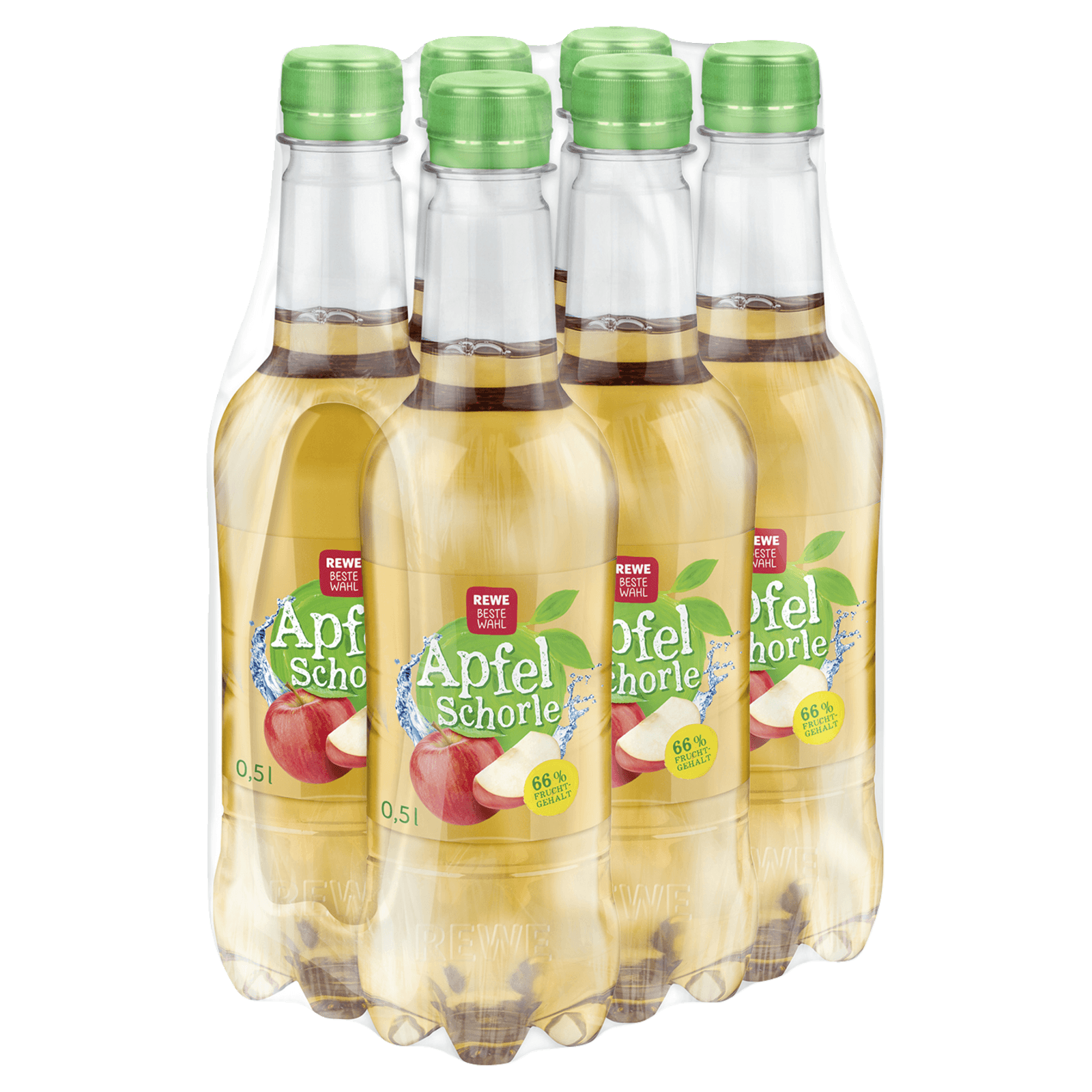 REWE Beste Wahl Apfelschorle 6x0,5l