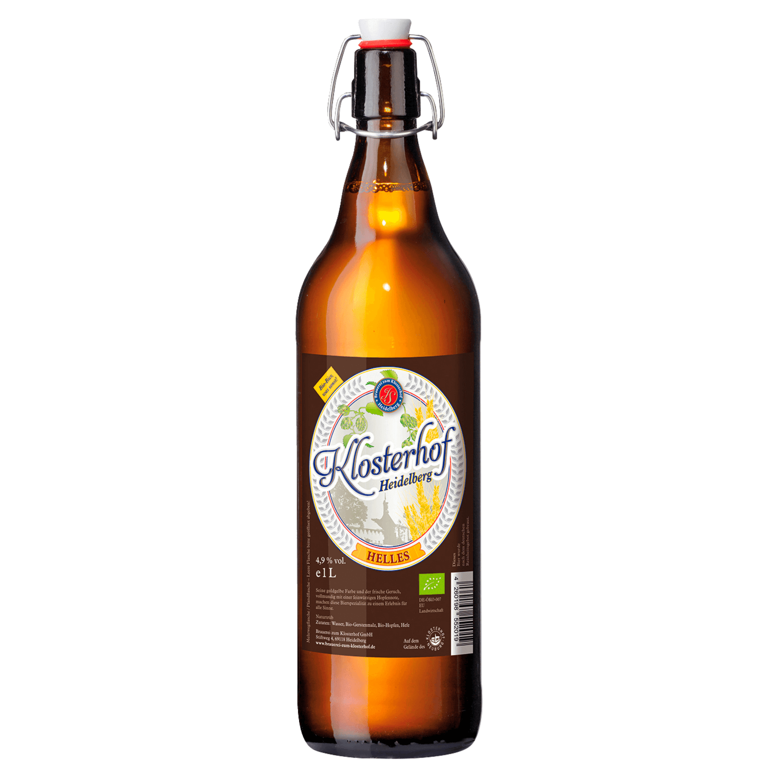 Klosterhof Helles Bio Bier 1l Bei Rewe Online Bestellen