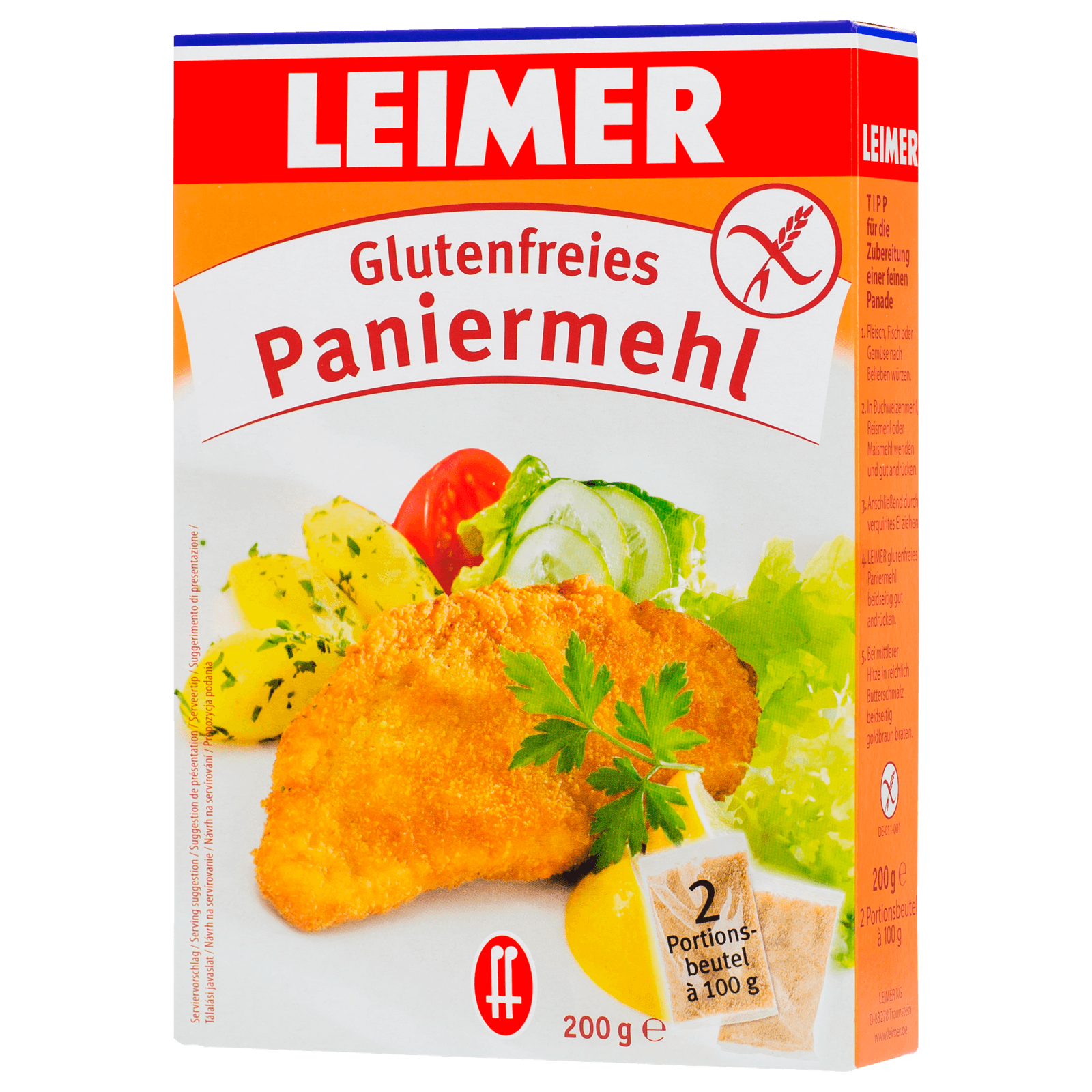 Leimer Paniermehl glutenfrei 200g