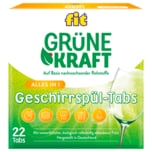Fit Grüne Kraft Alles in 1 Geschirrspül-Tabs 462g, 22 Tabs