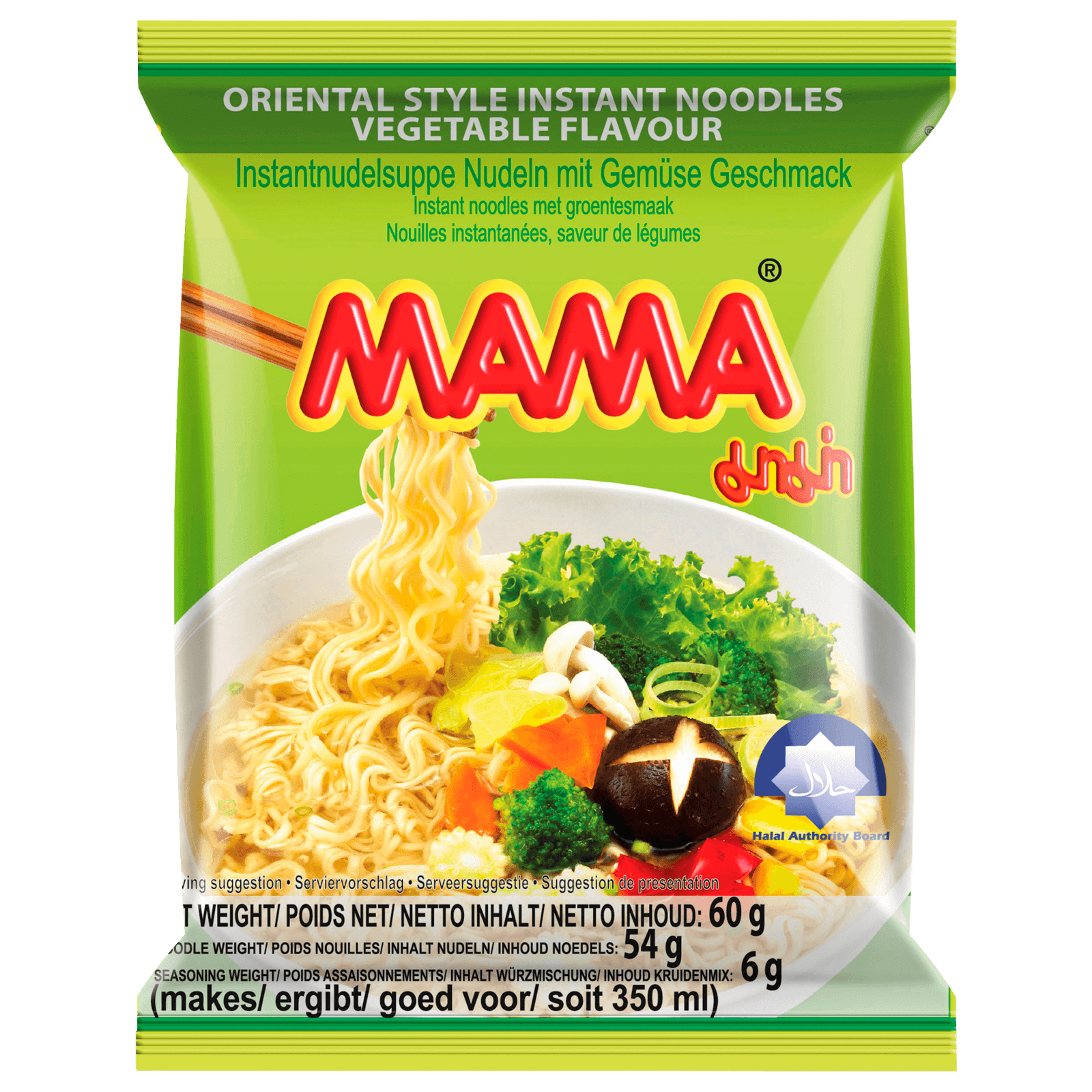 MAMA Instantnudelsuppe mit Gemüse Geschmack 60g  für 0.99 EUR