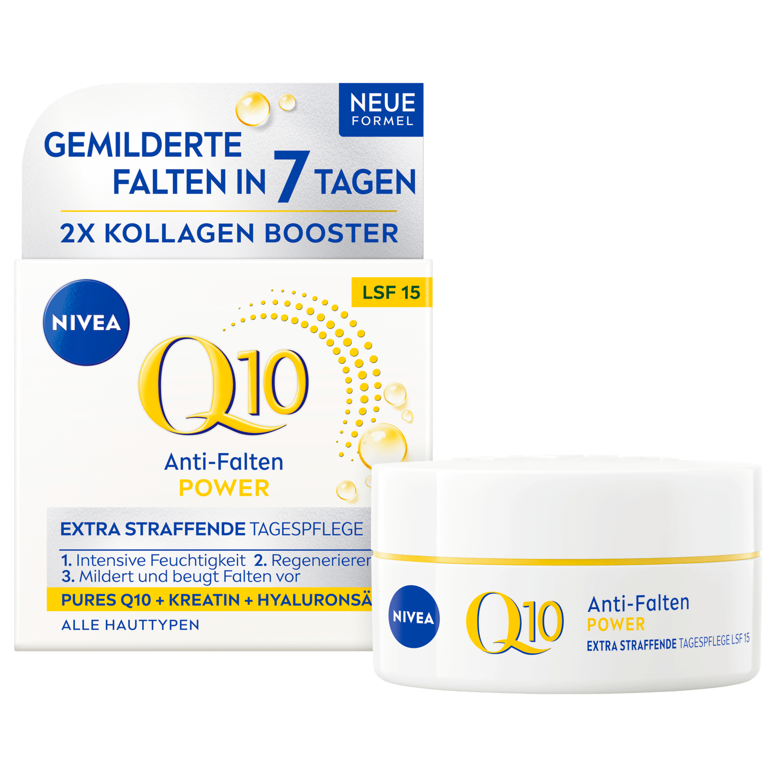 NIVEA Q10 Power Tagespflege LSF 15 Anti-Falten + Straffung 50ml