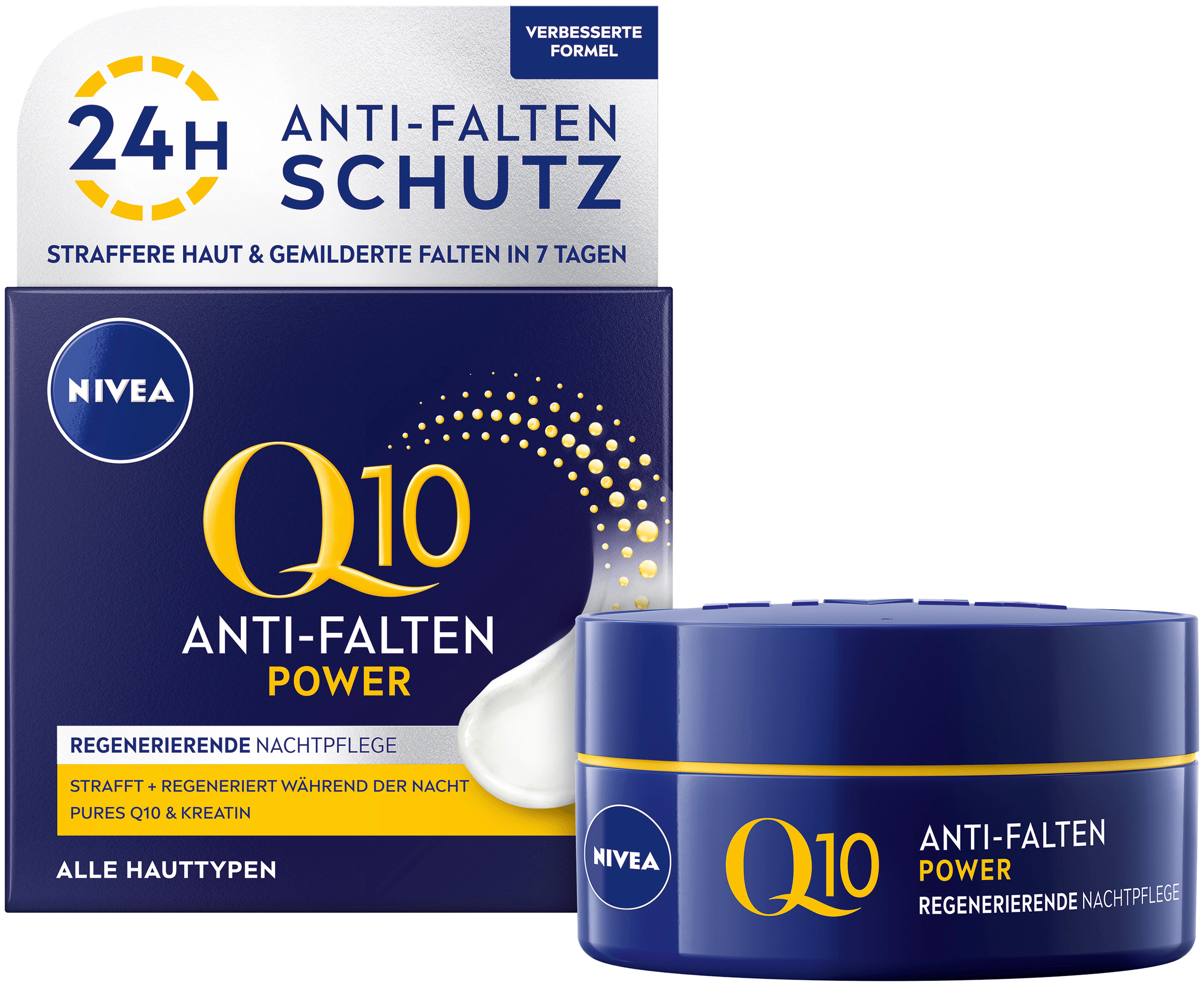 NIVEA Q10 Plus Nachtpflege Anti-Falten 50ml