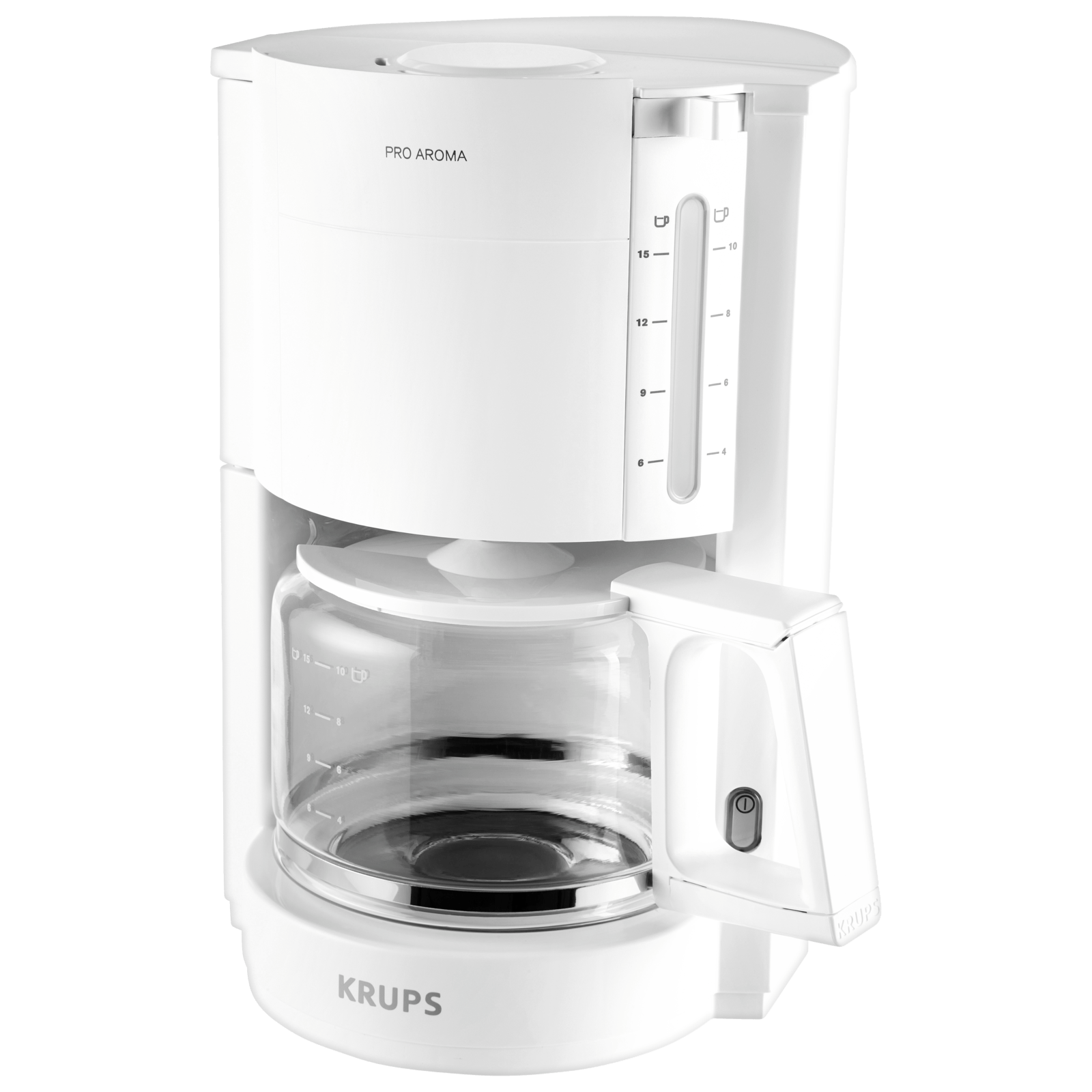 Krups F 309 01 ProAroma Drip Coffee Maker White