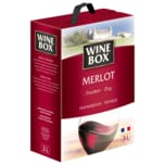 Wine Box Rotwein Merlot trocken 3l
