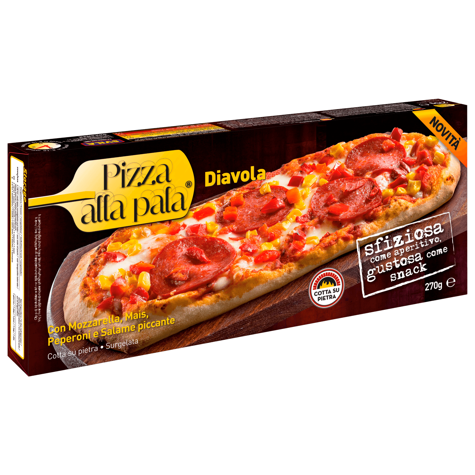 Pizza alla Pala Pizza Diavola 270g bei REWE online bestellen!