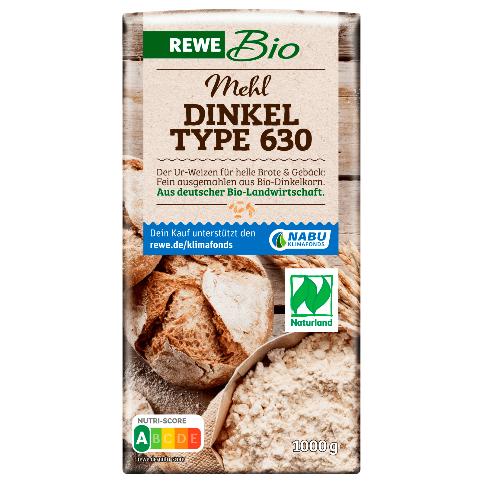 REWE Bio Dinkelmehl Type 630 1kg