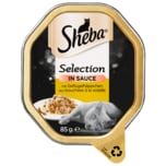 Sheba Schale Selection in Sauce mit Geflügelhäppchen 85g