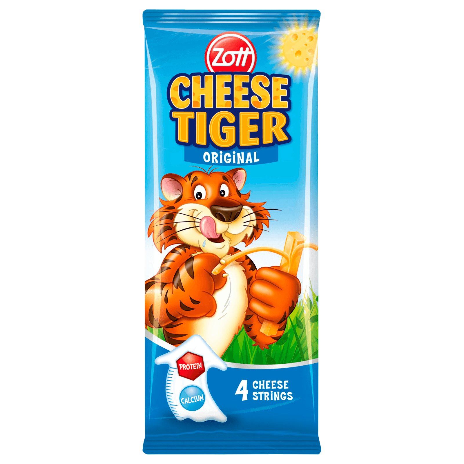 Zott Cheese Tiger Original Käse-Snack 4x21g bei REWE online bestellen!