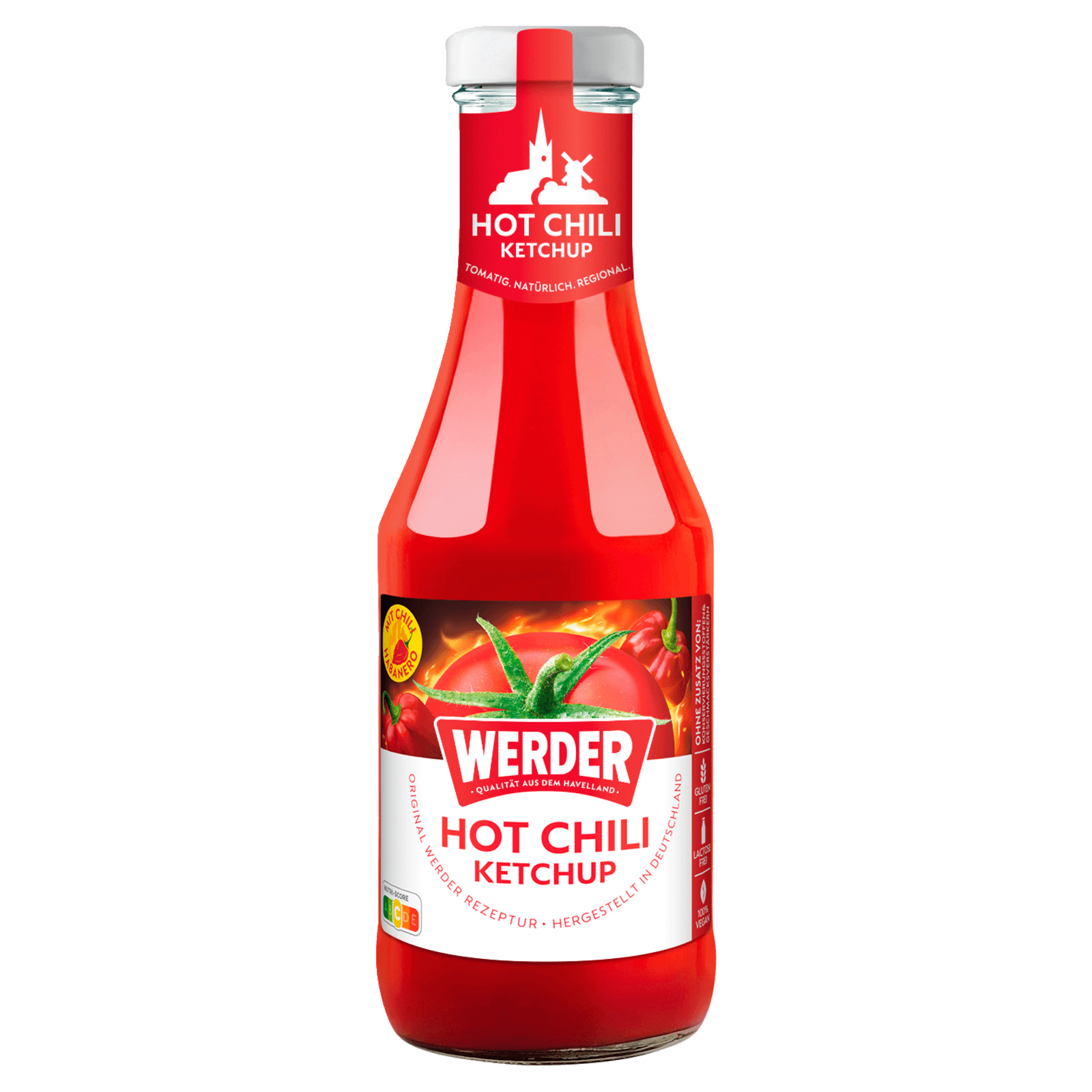 Werder Hot Chili Ketchup 450ml bei REWE online bestellen!