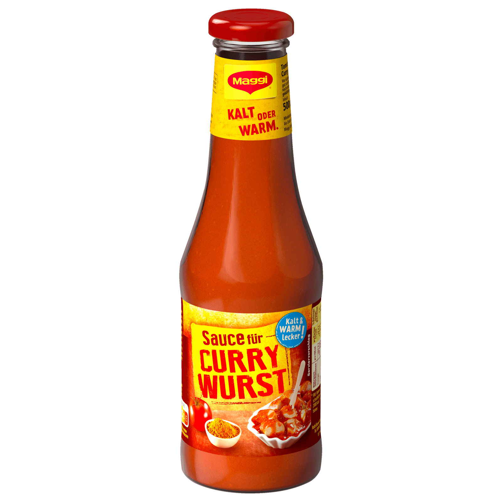Maggi Internationale Würzsauce Sauce für Currywurst mit Chili 500ml bei ...
